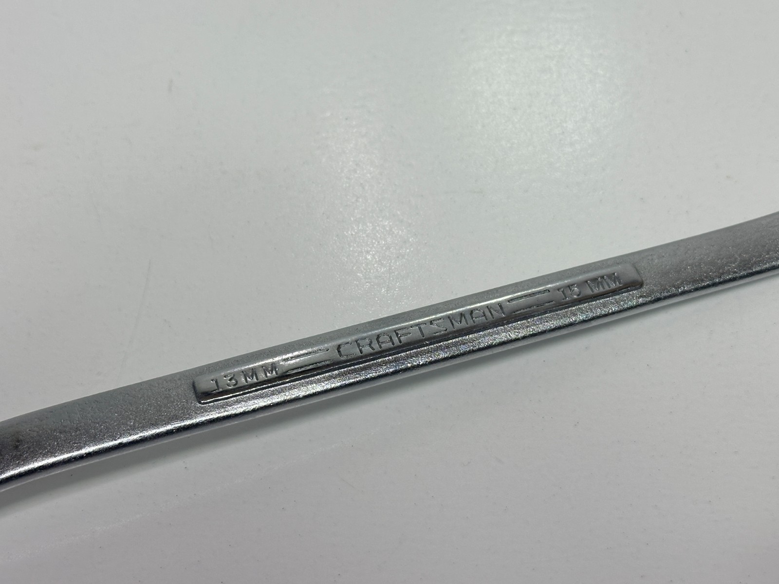 Craftsman USA V Series Metric 15mm x 13mm Offset Double Box End Wrench, 12 Point