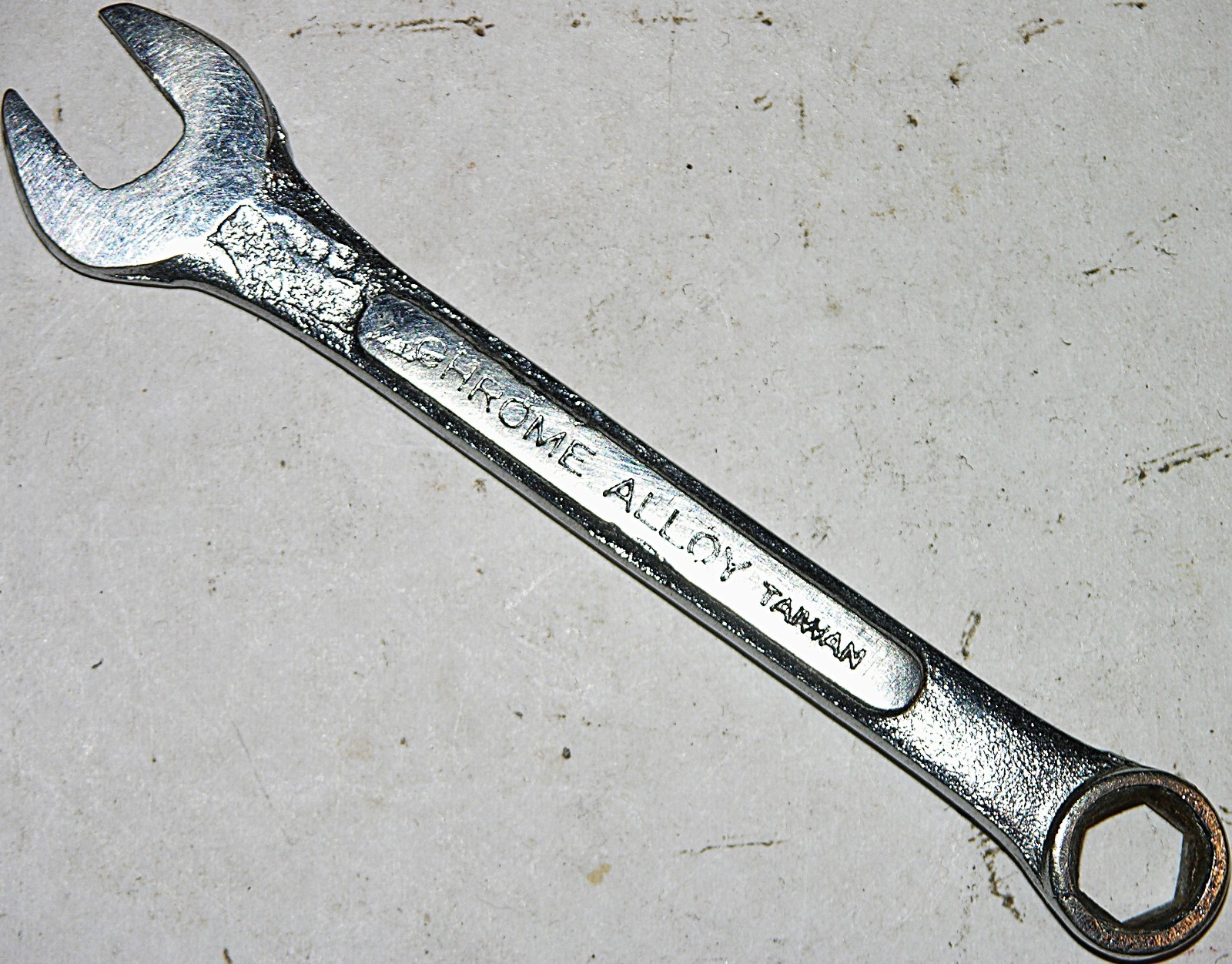 KMC 8mm Open-End / 6 Point Box-End Wrench 4” OAL Chrome Alloy