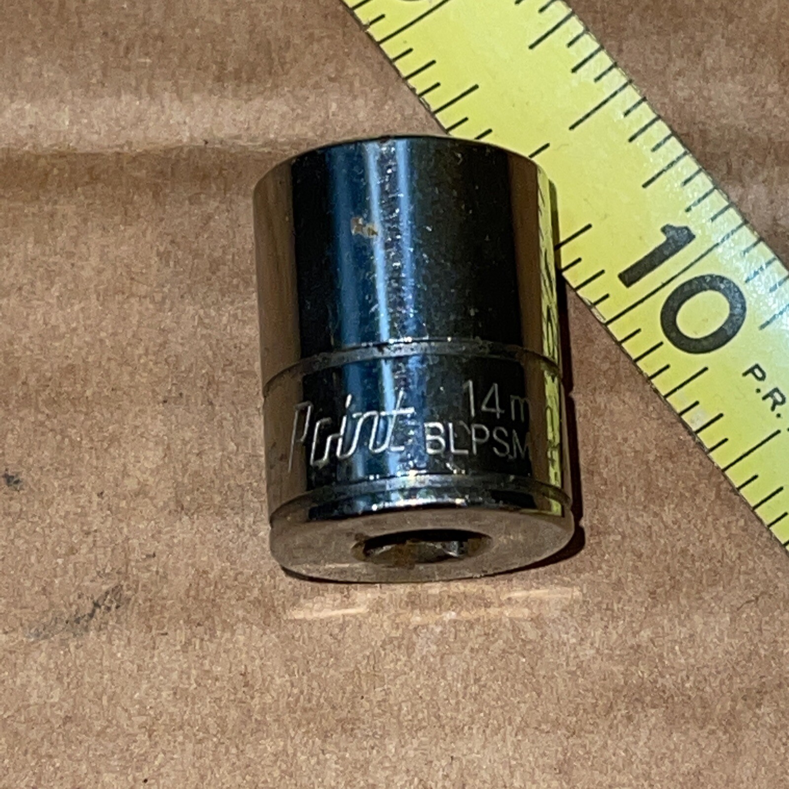 Blue Point USA BLPSM1414 14 MM Metric 1/4″ Drive 6 Point Socket 14MM 1/4