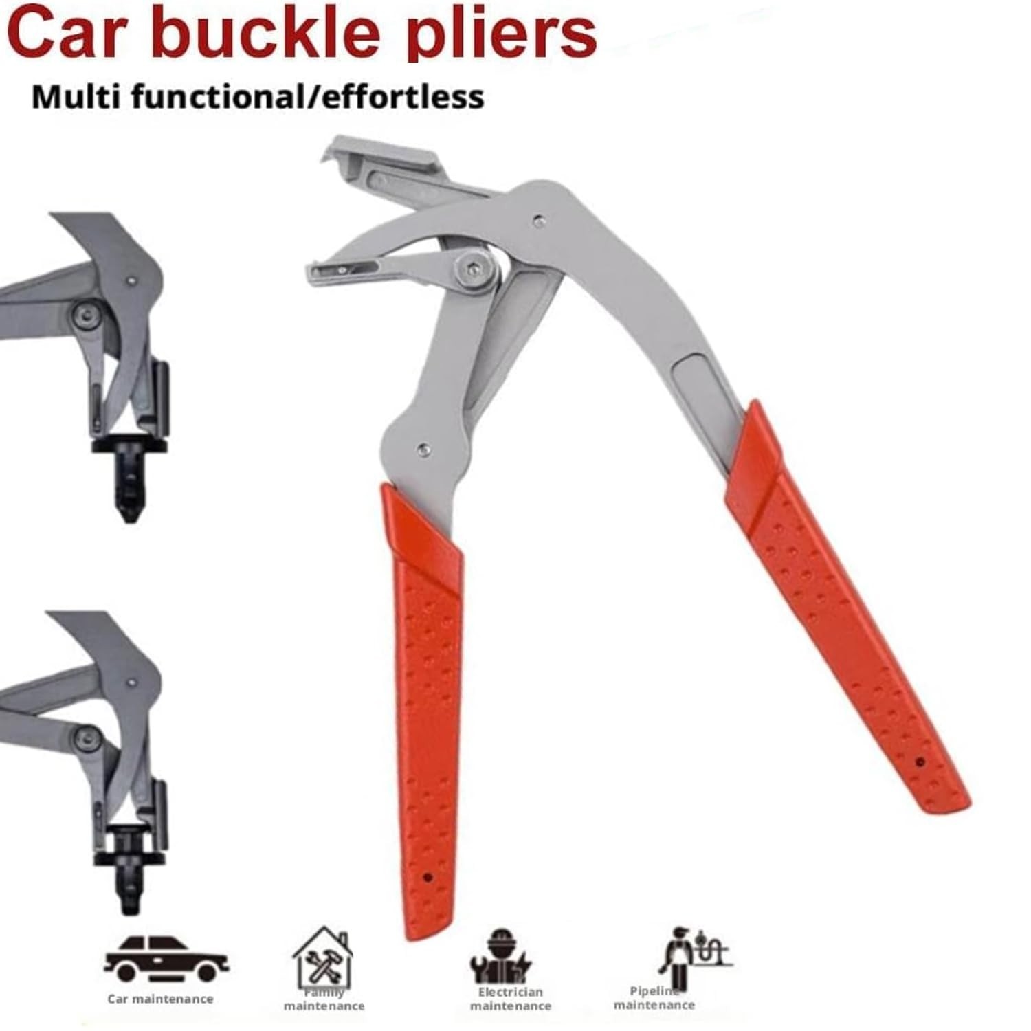 Car Clip Pliers, Panel Clip Removal Tool, Damage-Free Interior & Exterior Disass