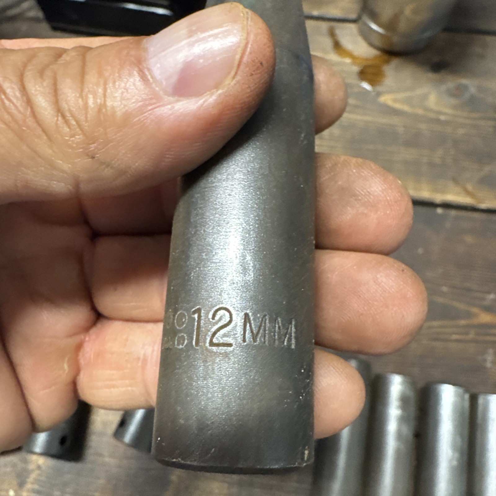 Proto Professional Deep Impact Socket 1/2 Drive Set 10mm-17mm Used