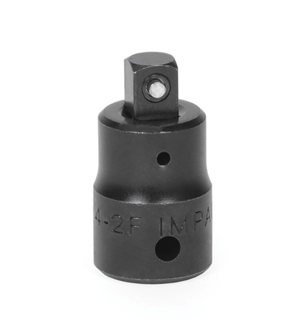 1/2″Drive-3/8″Drive Impact Adaptor Black Industrial Finish Williams®USA 4-2F