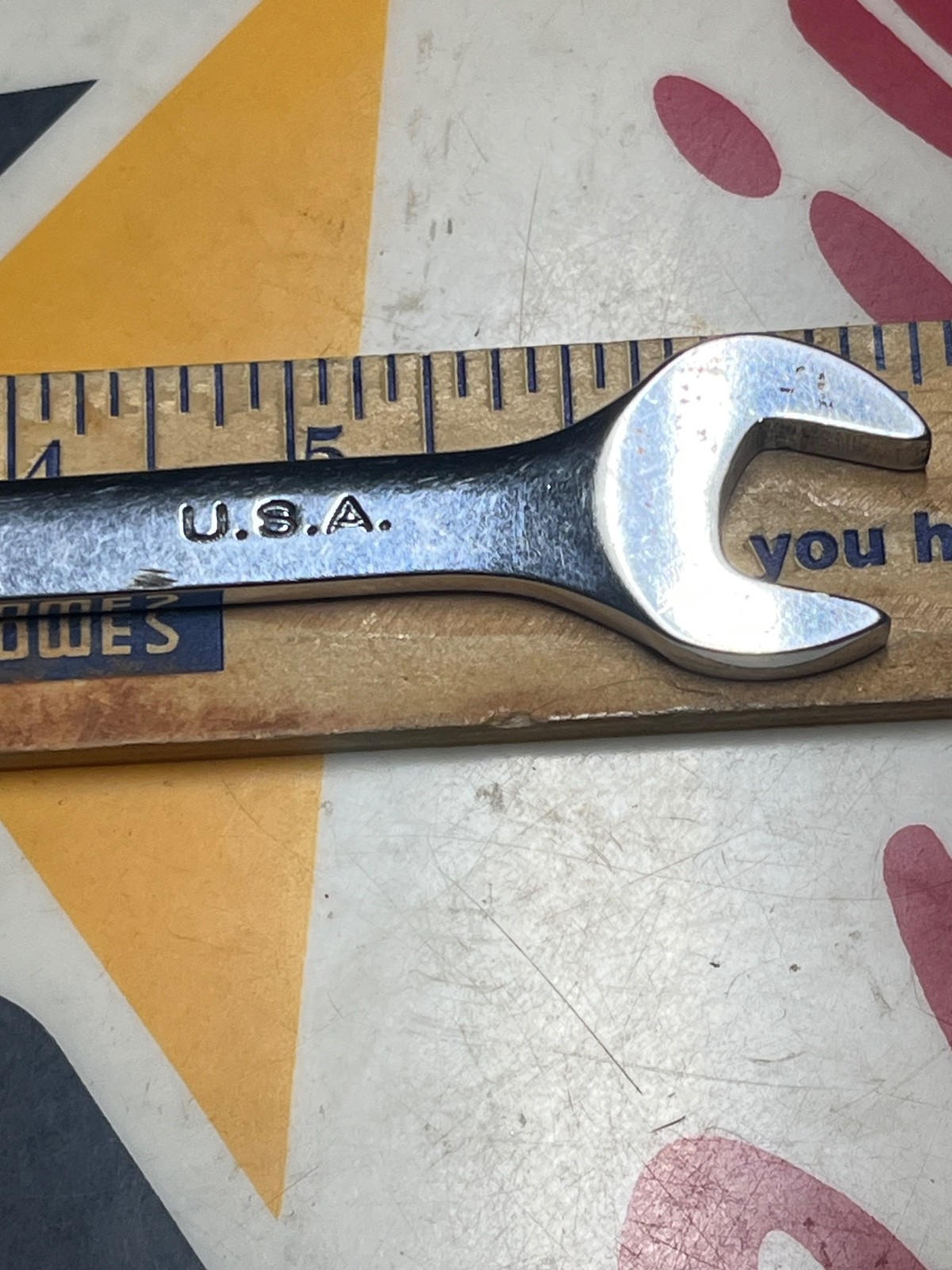 SK S-K 86514 14mm X 15mm Open End Wrench USA