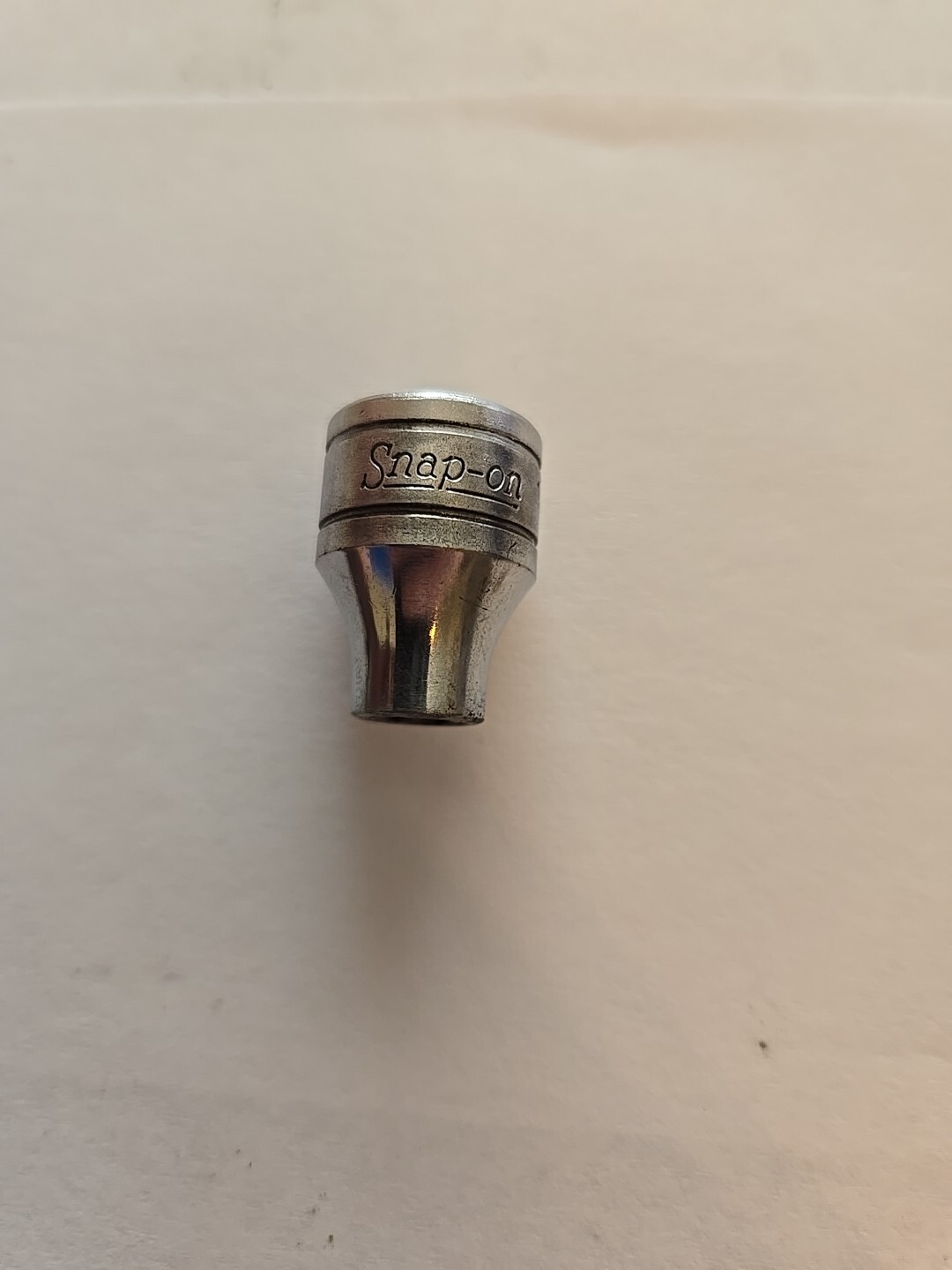 Snap On 3/8″ Drive 1/4″ 6PT SAE Shallow Chrome Socket FS081