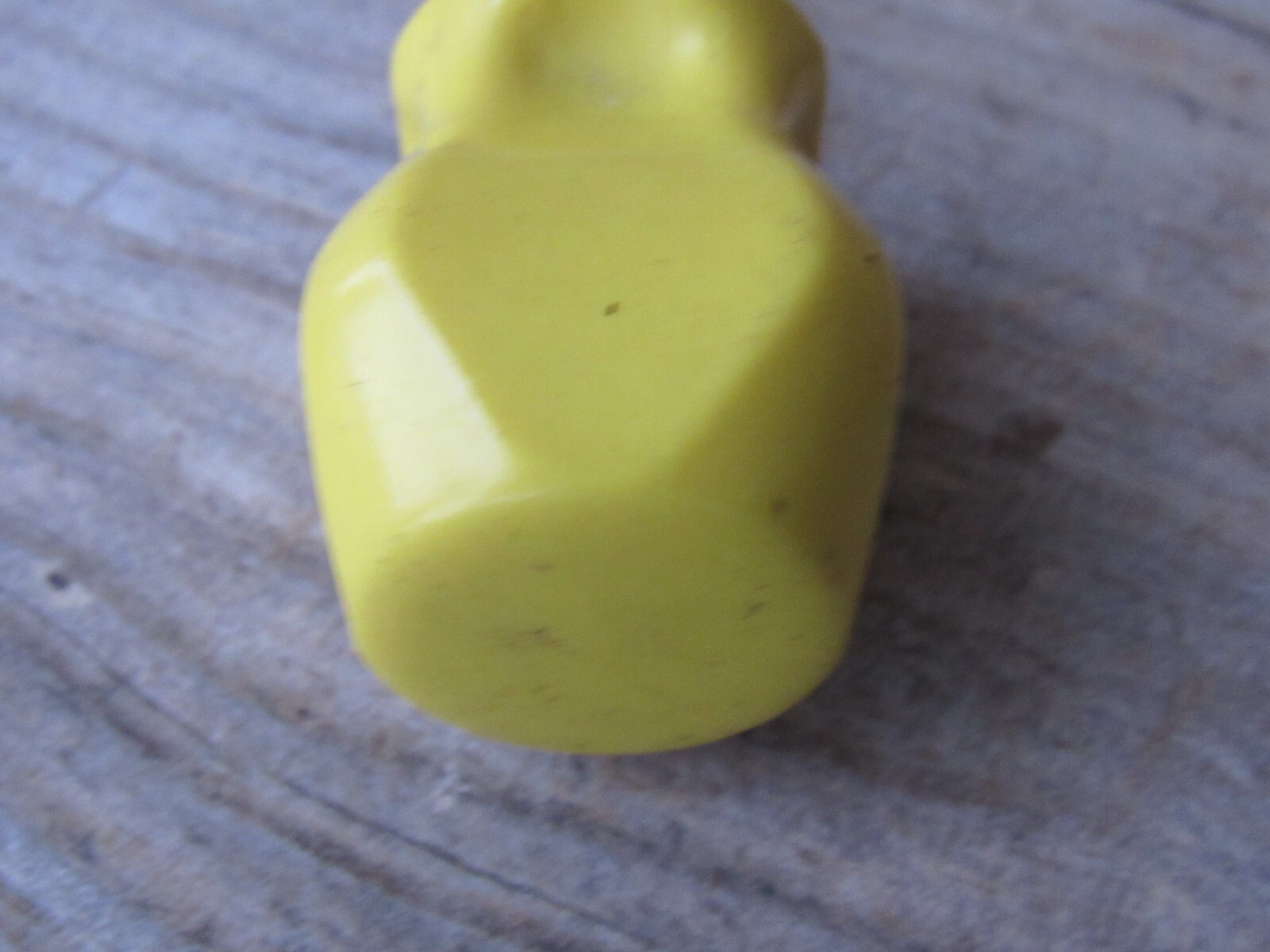 SNAP ON SDD1 STUBBY YELLOW HARD HANDLE SLOTTED STRAIGHT FLAT TIP SCREWDRIVER