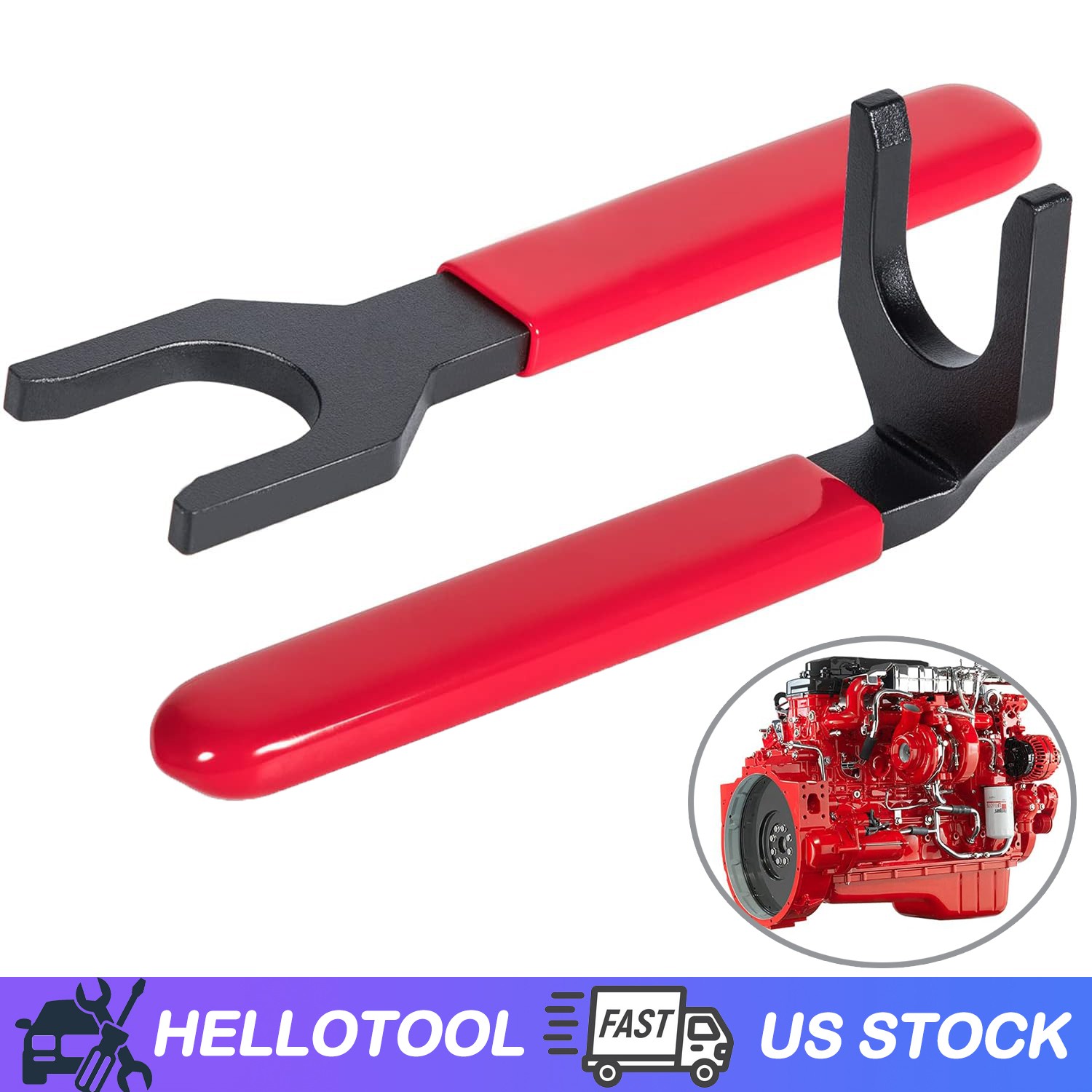 Fuel Line Disconnect Wrench Set Tool for Cummins ISB & ISX Engines 13260