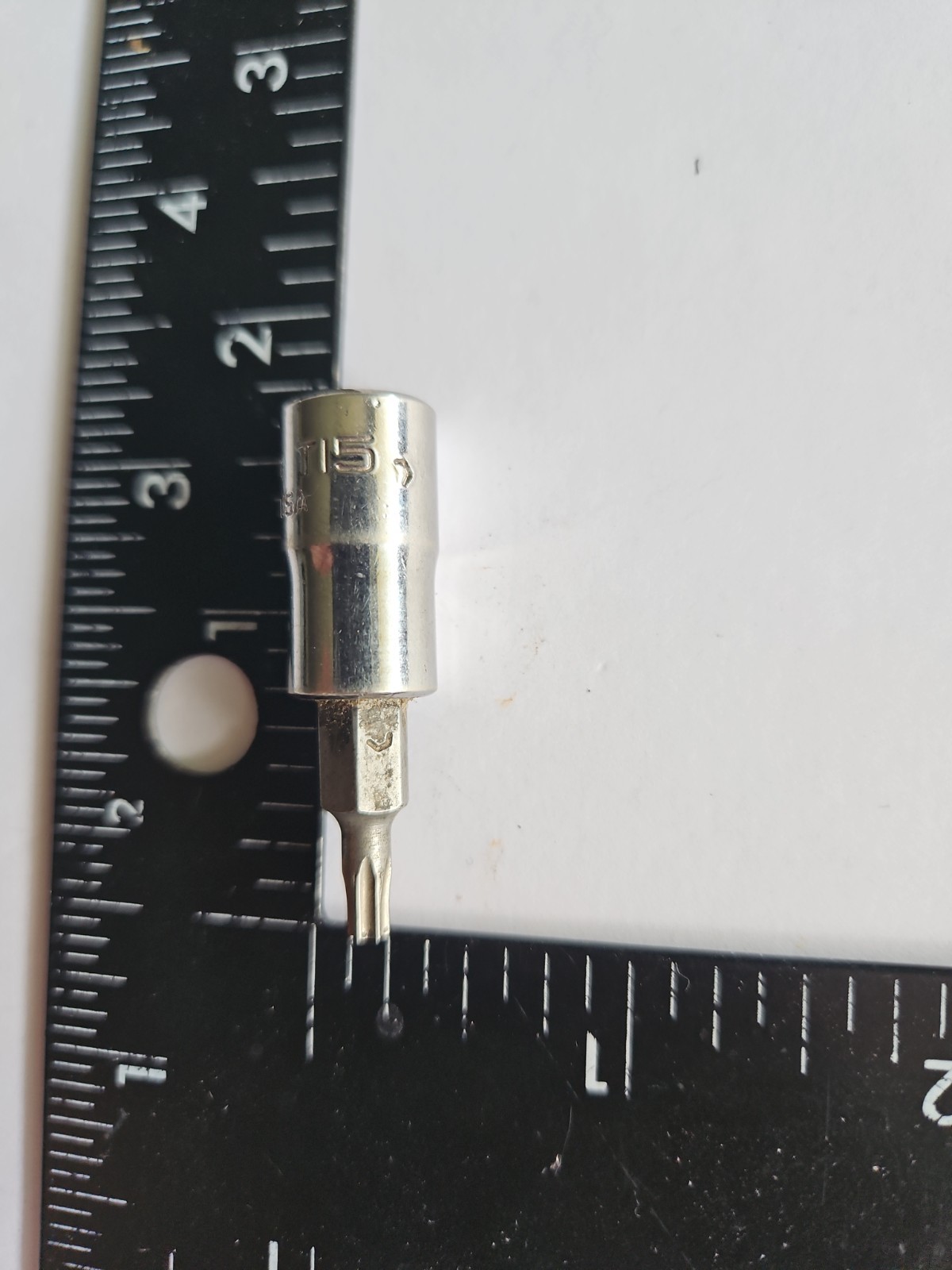 Snap-on 1/4″ Drive T15 Standard TORX Bit Socket Driver TTX15E