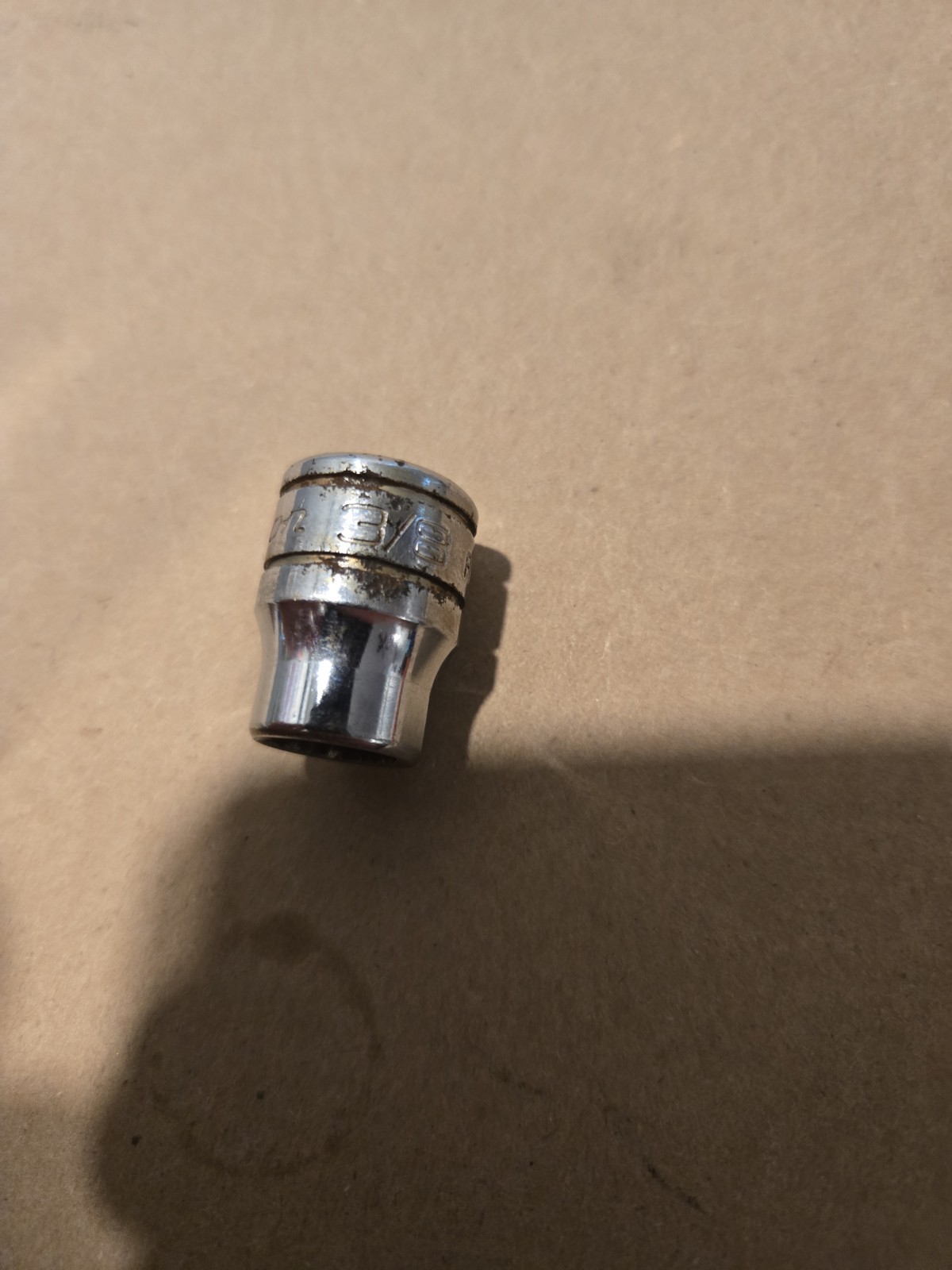 Snap On 3/8 Drive 3/8,1/2,9/16,5/8,11/16,13/16 12PT SAE Shallow Chrome Sockets