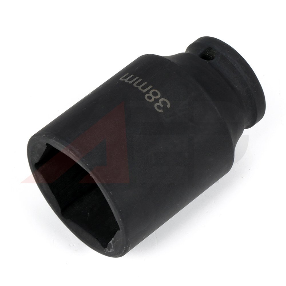 9pcs Deep Impact Socket Set 1/2″ Drive Metric Axle Hub Nut Socket 29-38mm