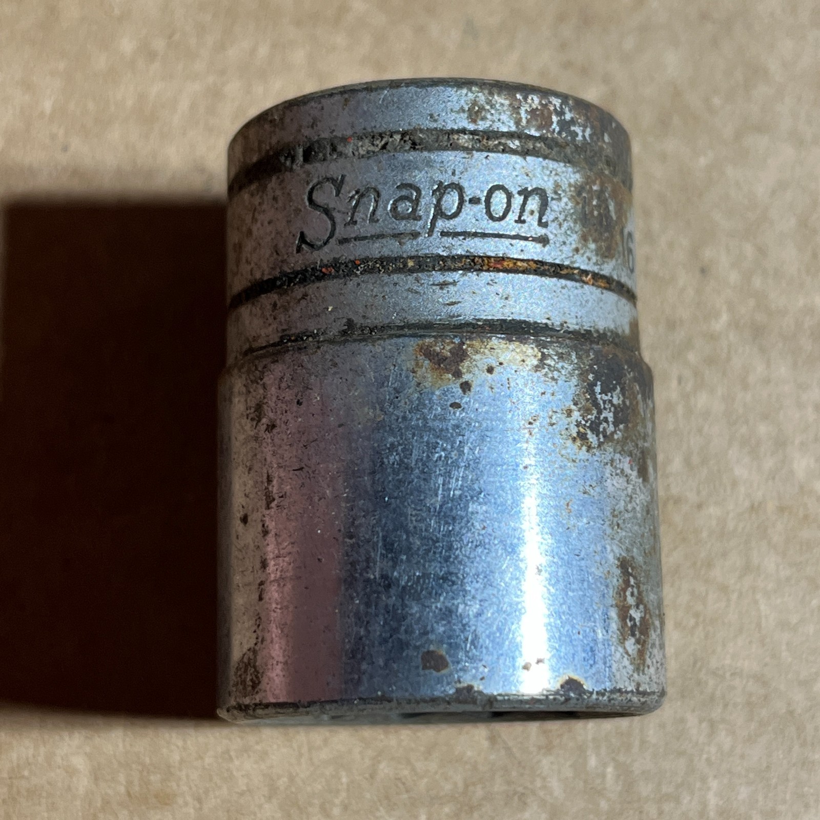 Snap-on Vintage 1/2″ Drive SAE 13/16″ Shallow 12-Point Socket SW-261