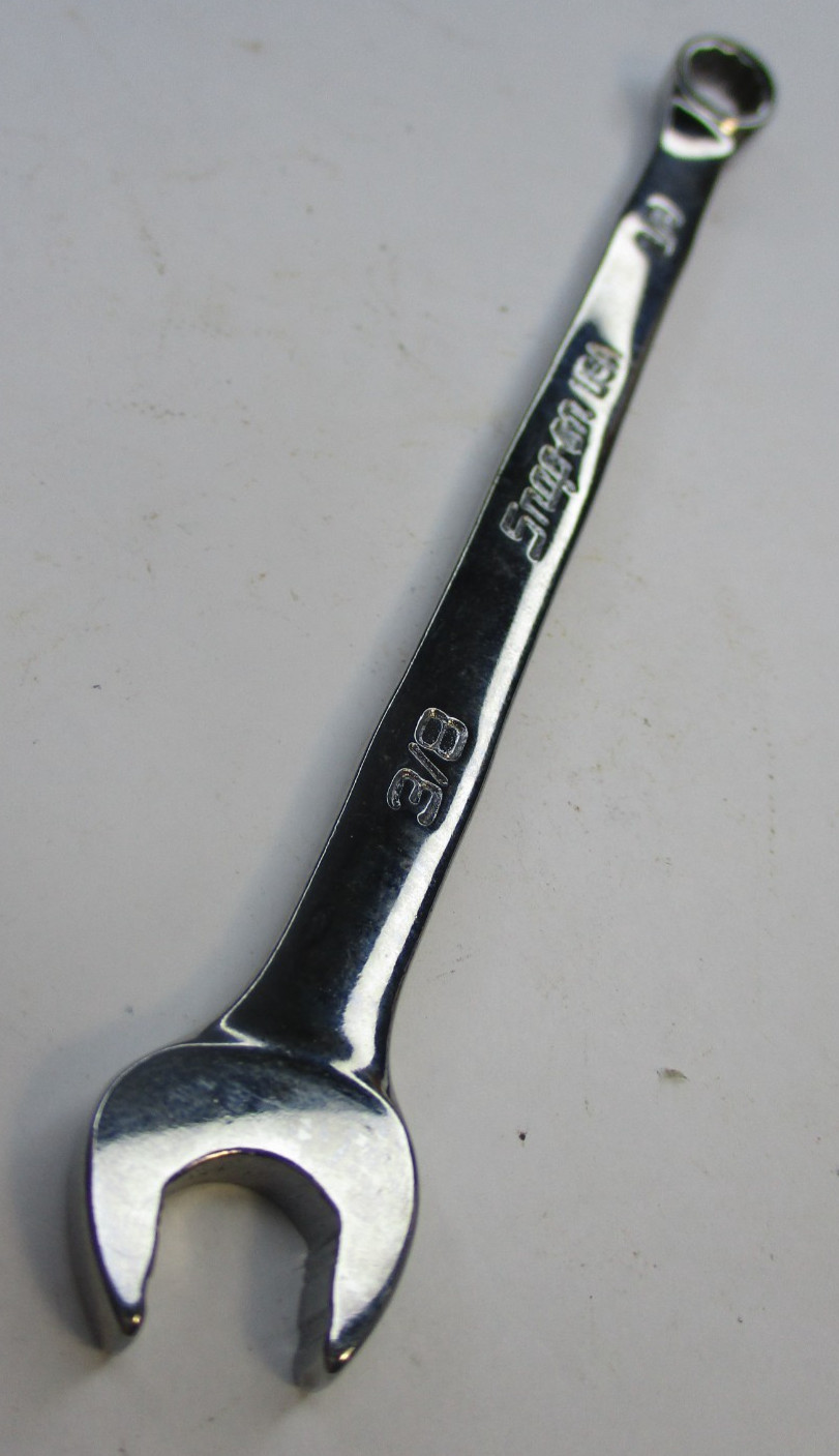 Snap on SOEX12 SAE 3/8″ 12 Point Flank Drive Plus Combination Wrench USA New