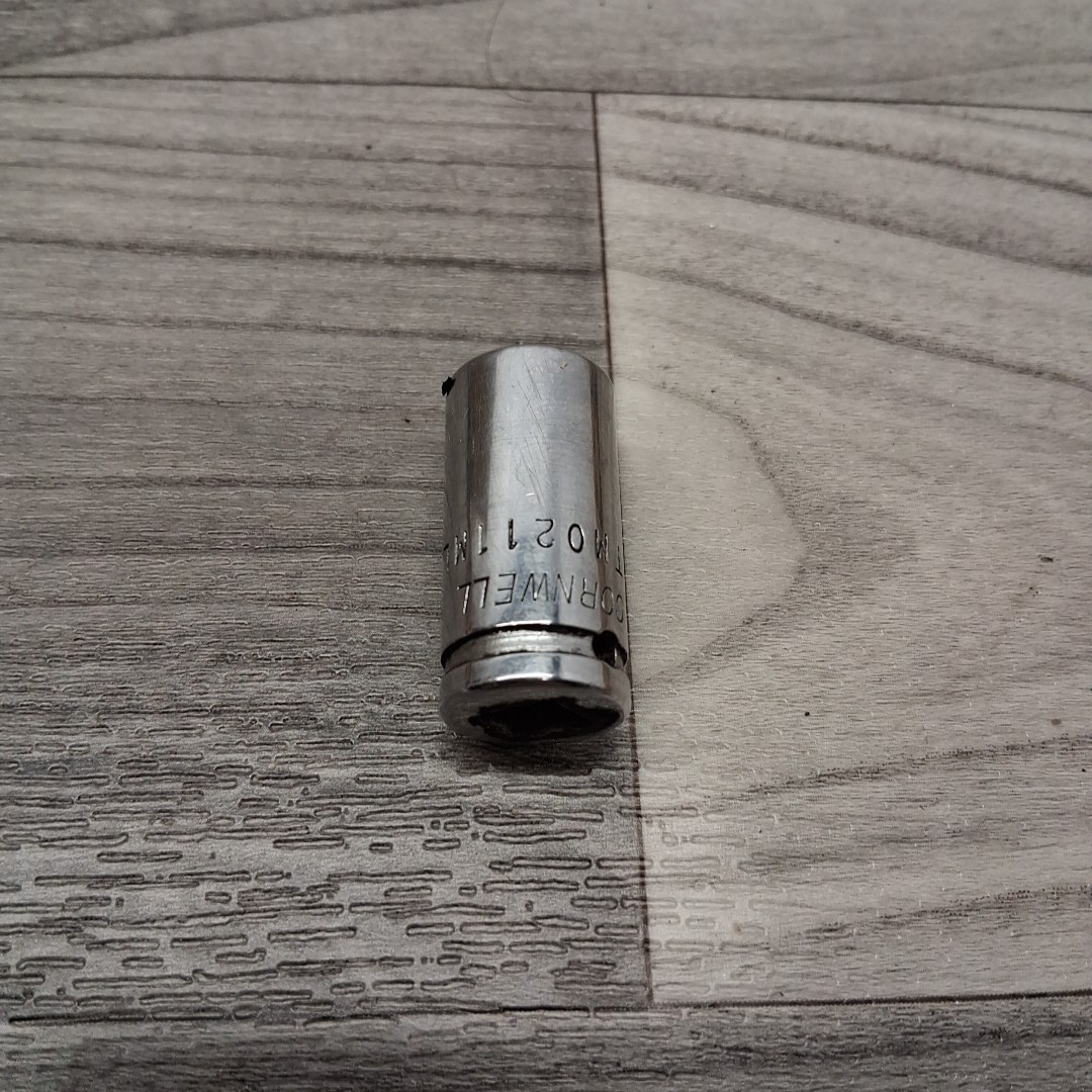 Cornwell Tools 1/4″ Drive 6pt Semi Deep Metric Socket 11mm TM0211ML