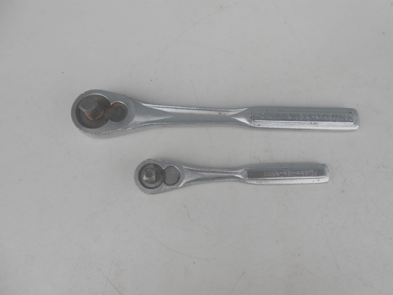 2 Craftsman Rachets–1/2″ Drive 10″ VF 44808 & 3/8″ Drive 7″ VP 44811
