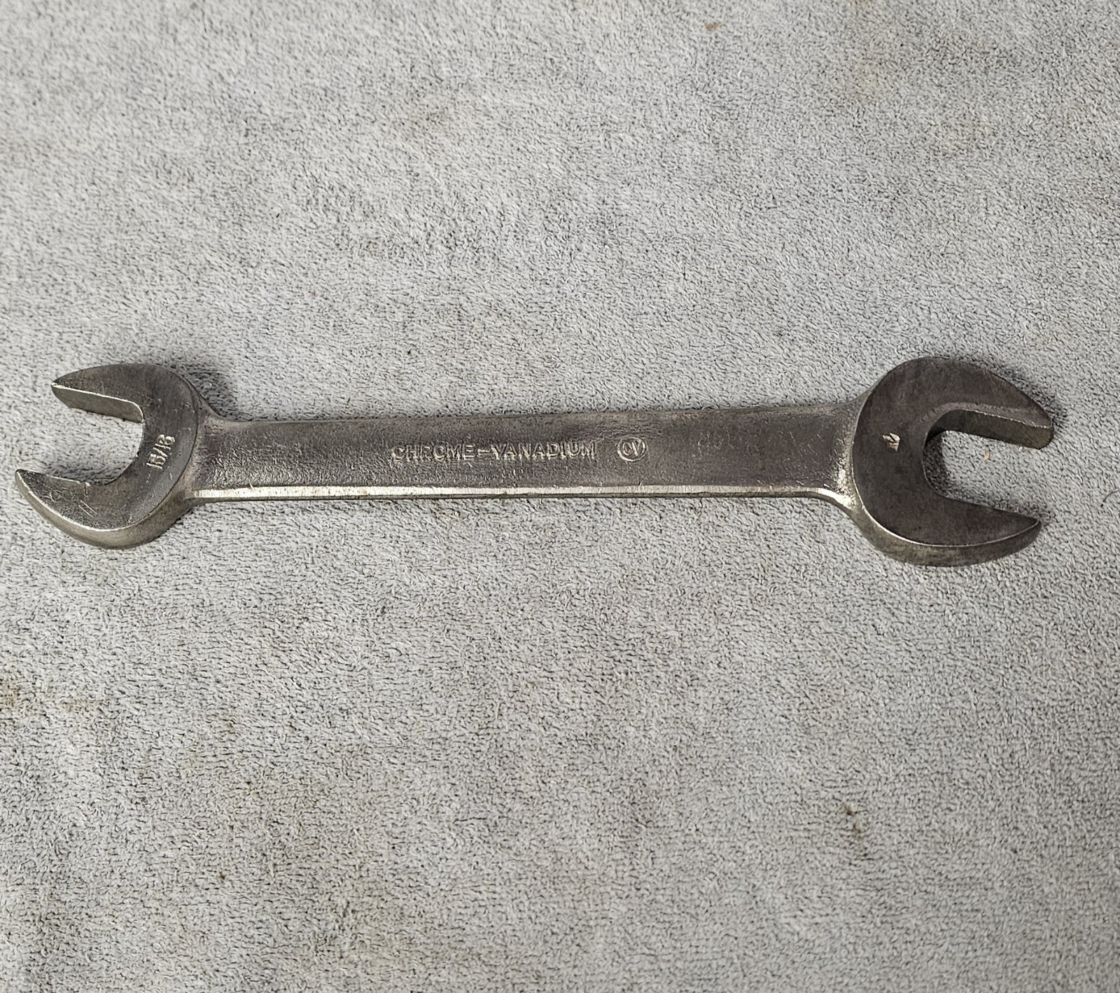 🇺🇸Vintage Bonney 1033-C Open End Wrench 15/16″×1″ Chrome Vanadium Nice!!