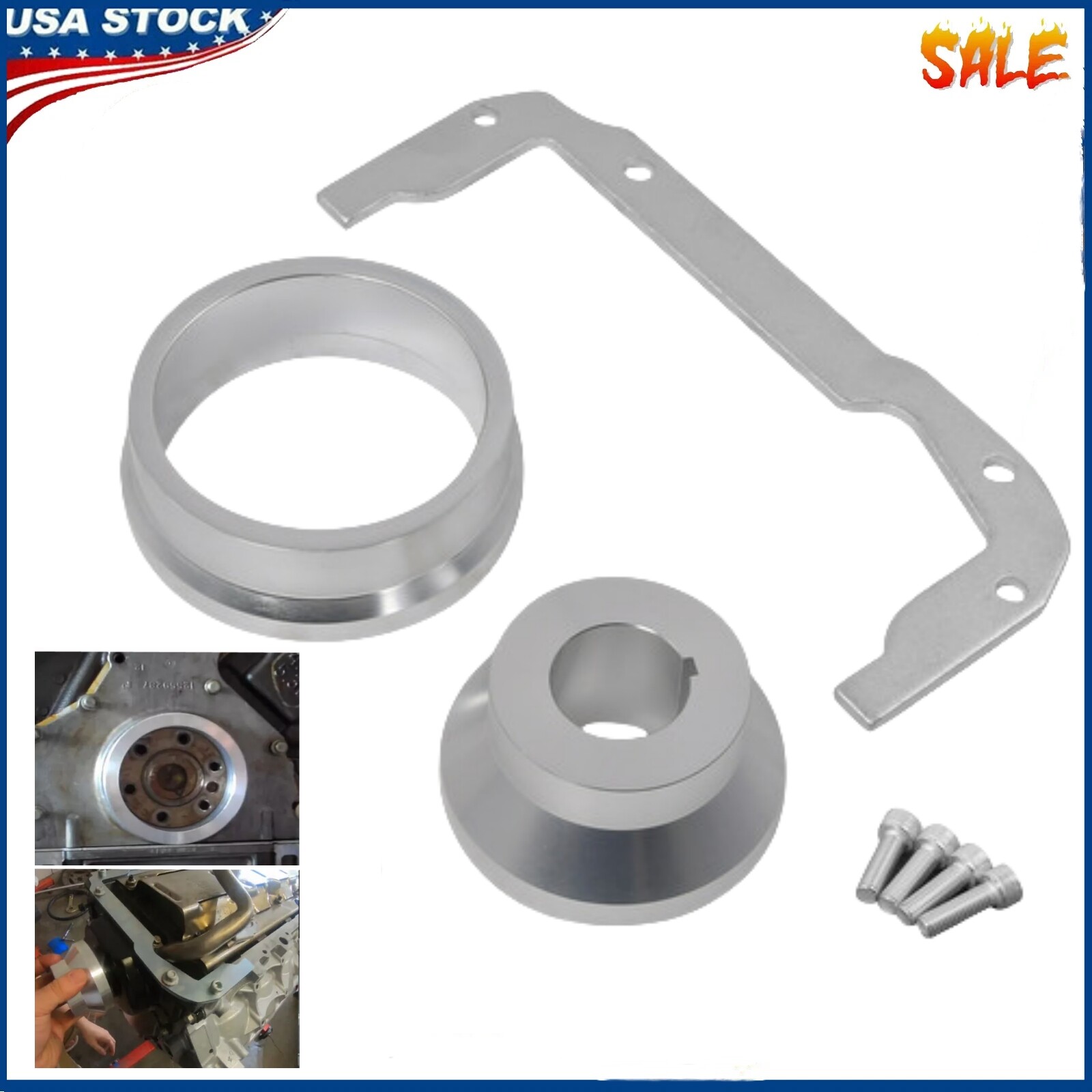 Front Rear Main Seal Alignment Installer Oil Pan Cover Alignment for LS Engines.