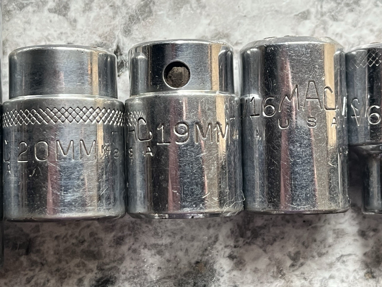 16 MAC TOOLS Sockets Metric SAE USA 1/2” Drive Specialty Mechanic Free Shipping