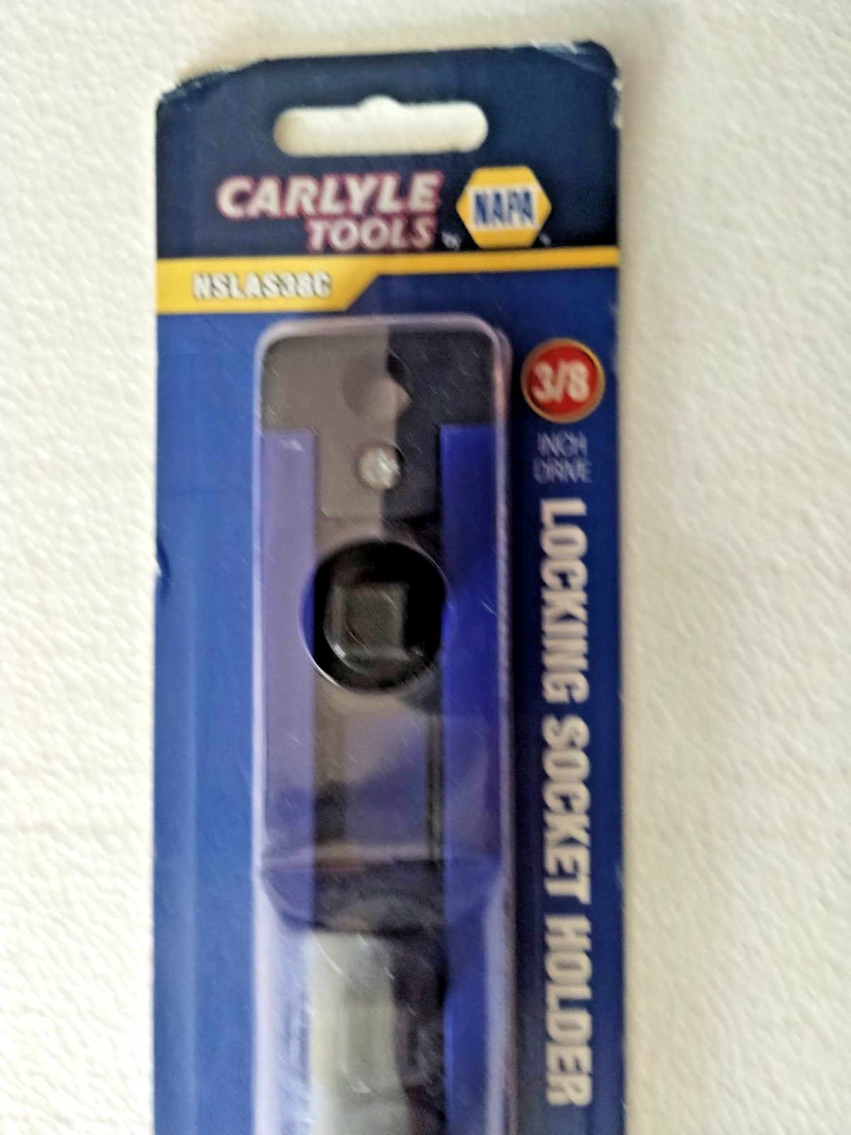 Carlyle Twist Lock Socket Holder Rail Holds 12 3/8″ Drive Sockets