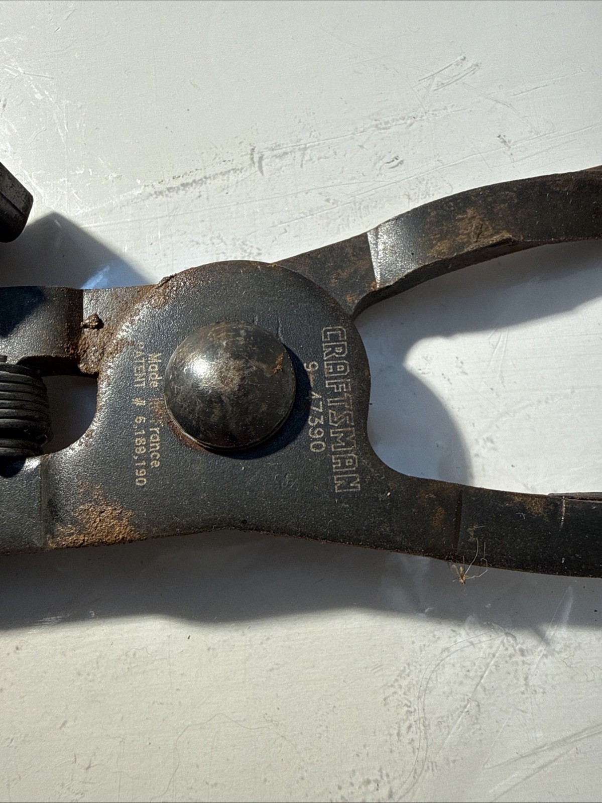 Craftsman 9-47390- Cable Operated Locking hose Clamp Pliers/Rare, Made In France
