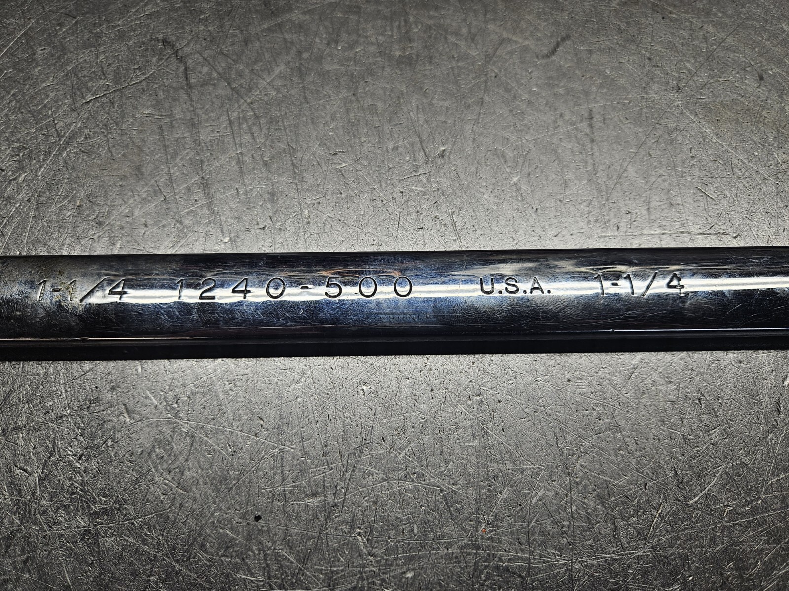 Proto Combination Wrench 1 1/4 Inch 12 Point 1240 Made In USA