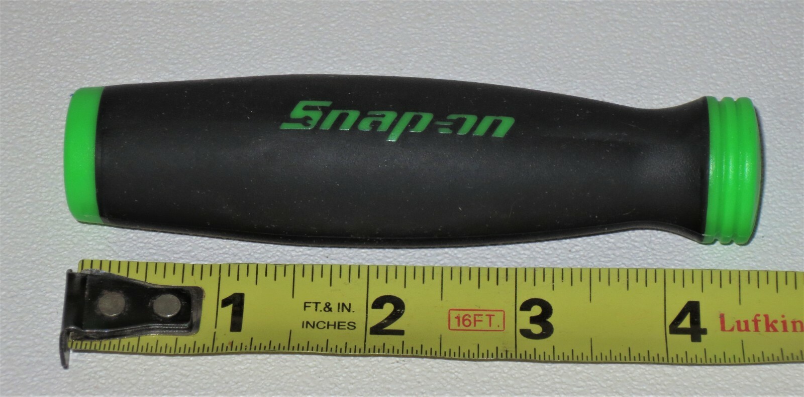 *NEW* Snap-On GREEN Replacement Repair 3/8″ RATCHET HANDLE ~ SOFT GRIP FH80, F80