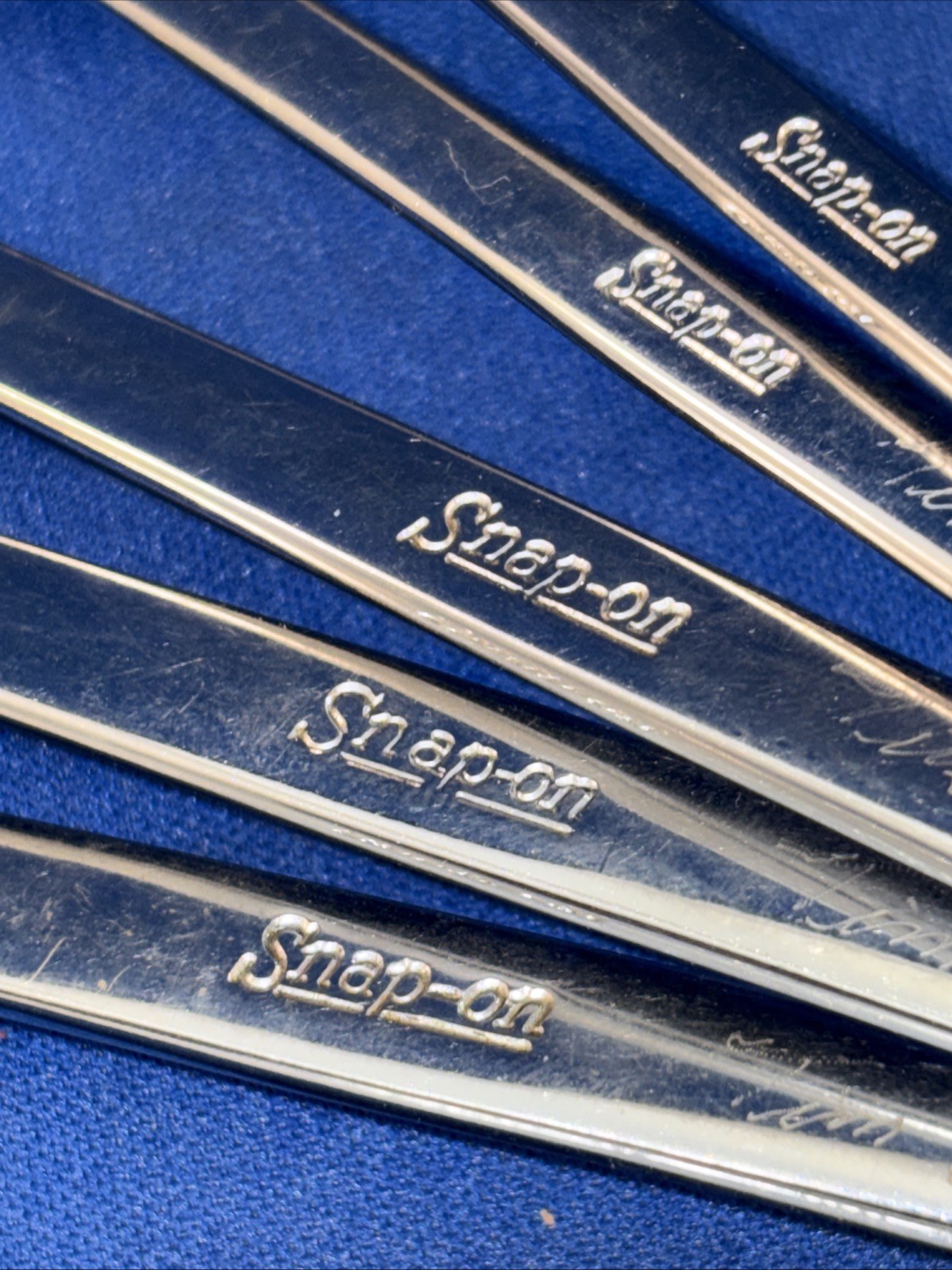 Snap On Tools USA 8pc OEXM 6mm-13mm Short Chrome Combination Wrench Set, 12 PT.