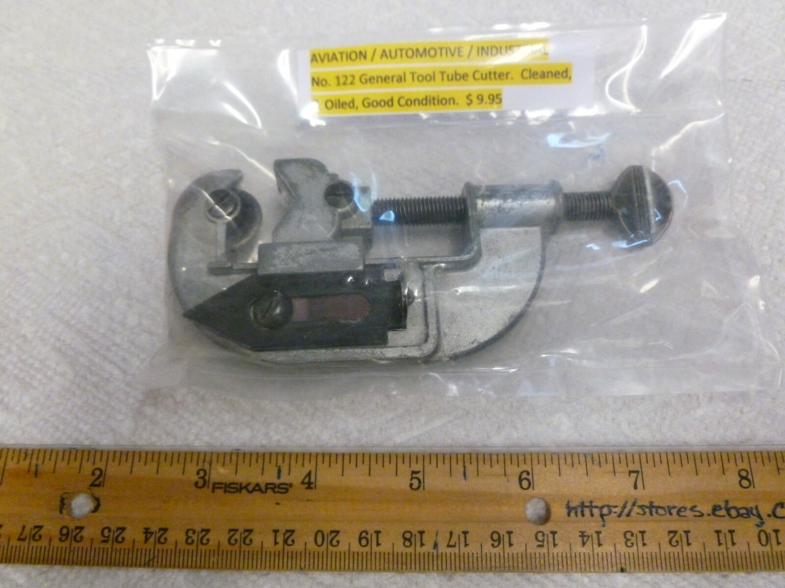 No. 122 General Tool Tube Cutter (Aviation / Automotive / Industrial)