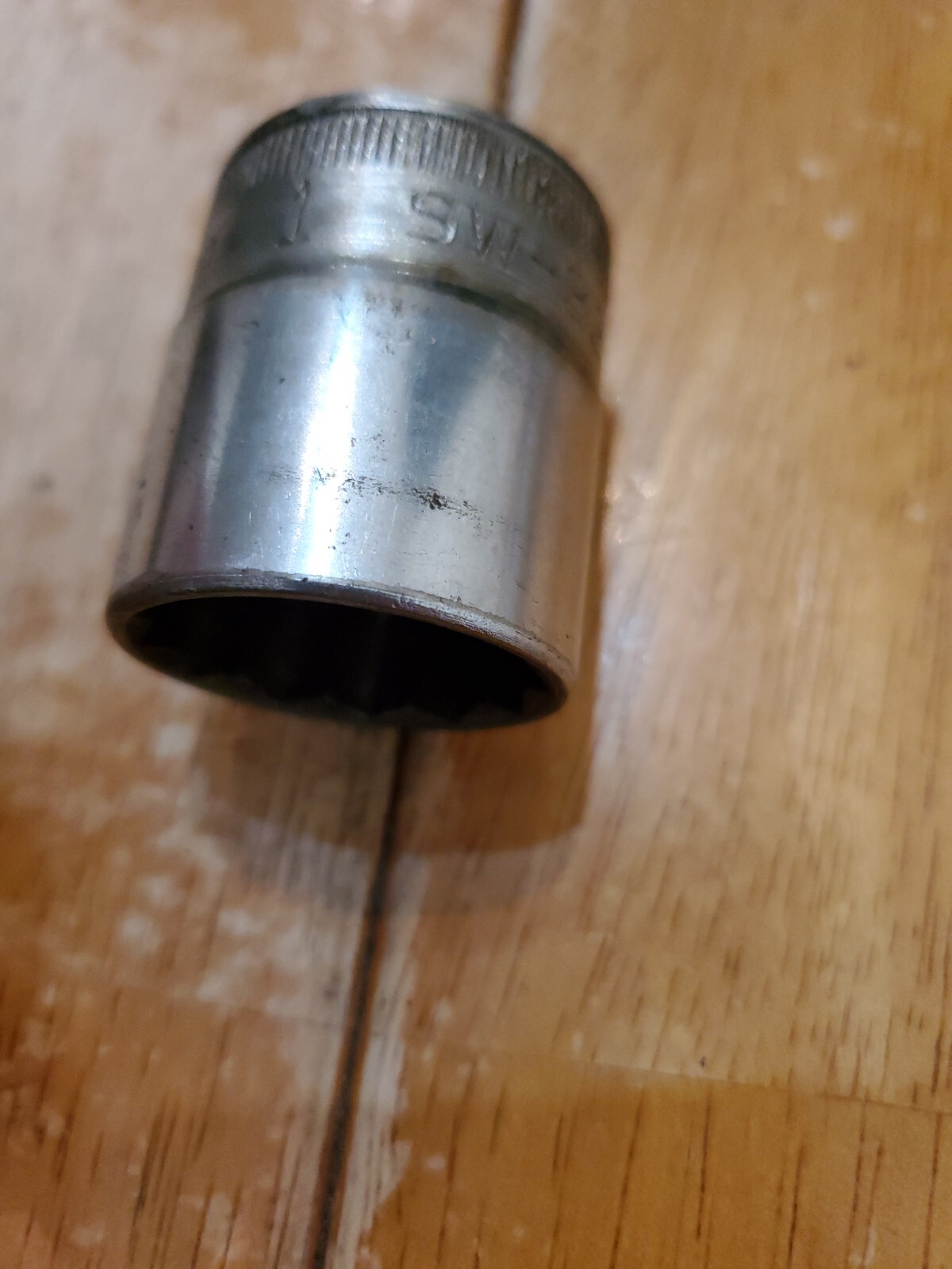 Snap On Vintage 1/2 Drive 1″ 12Pt Shallow Socket SW-320