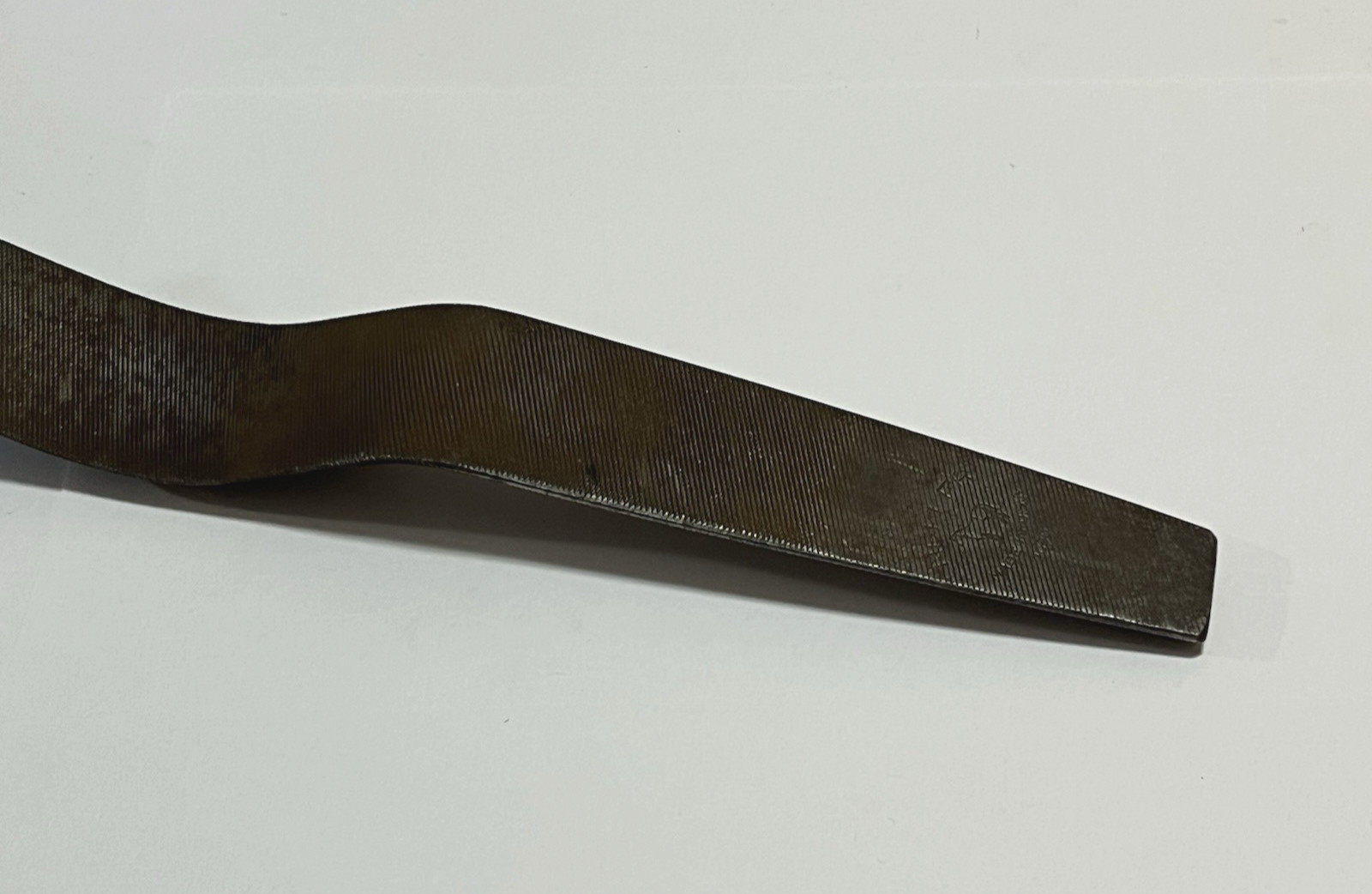 Heller 2090 Vintage Slapper File Convex Half Round Fine Auto Body Repair Spoon