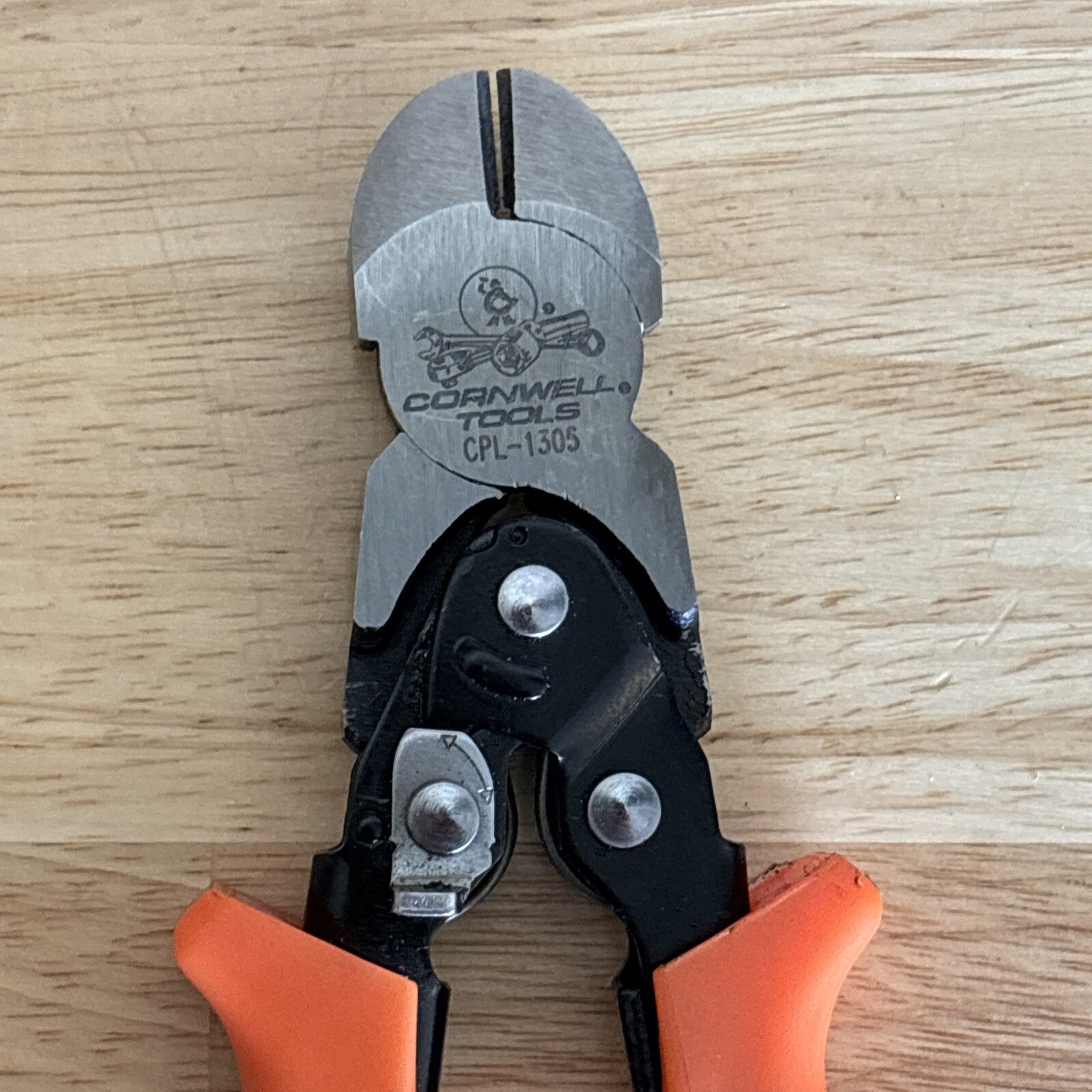Cornwell Tools Compound Action Hinge Diagonal Cutters Pliers Orange CPL-1305