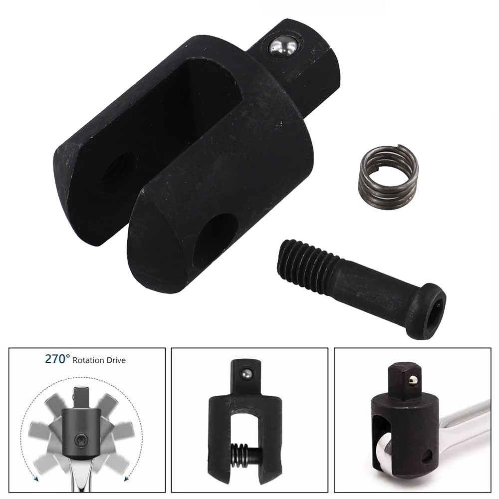 Sturdy 1/2 Inch Replacement Knuckle Breaker Bar Head for Heavy Duty Tasks