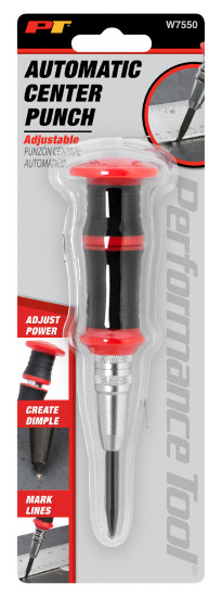 Performance Tool W7550 Automatic Center Punch HD