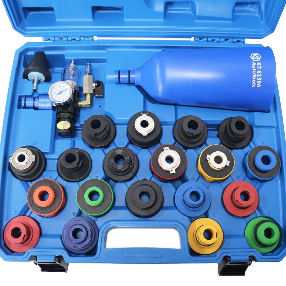 26PCS Oil Funnel Adaptor Set,Car Truck Engine Oil Filler Filling Tool No-Spill