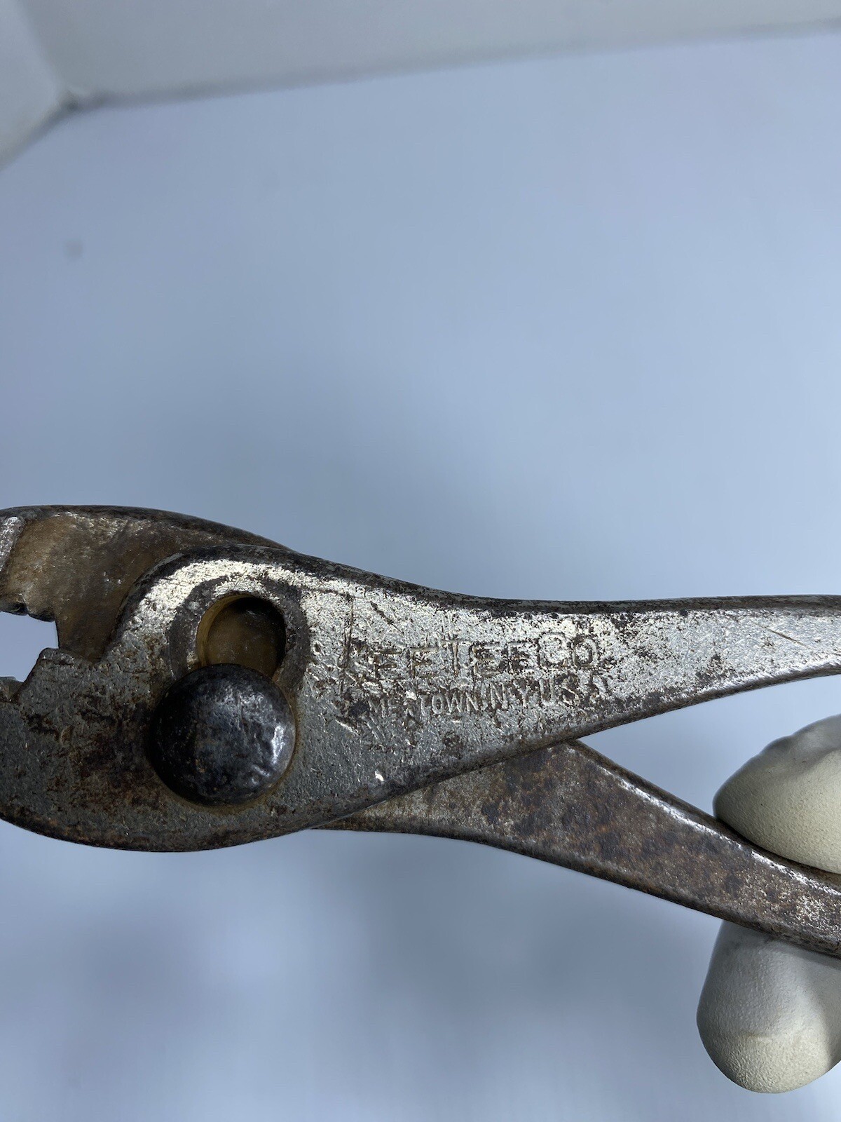 Vintage Cee Tee Co. Slip Joint Pliers Jamestown, NY USA Tool Crescent