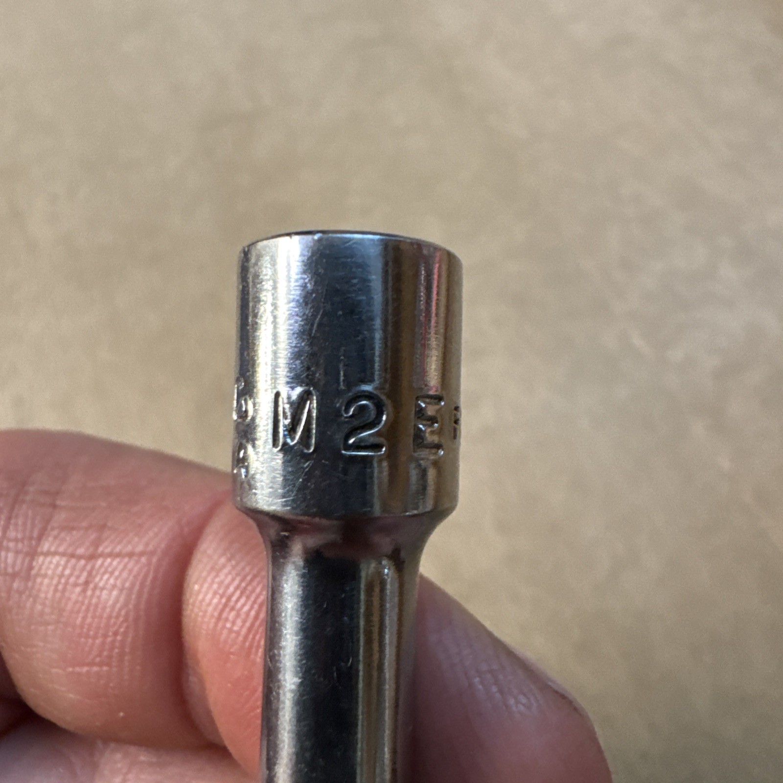 Mac Tools M2E, 2″, 1/4″ Drive Chrome Extension USA