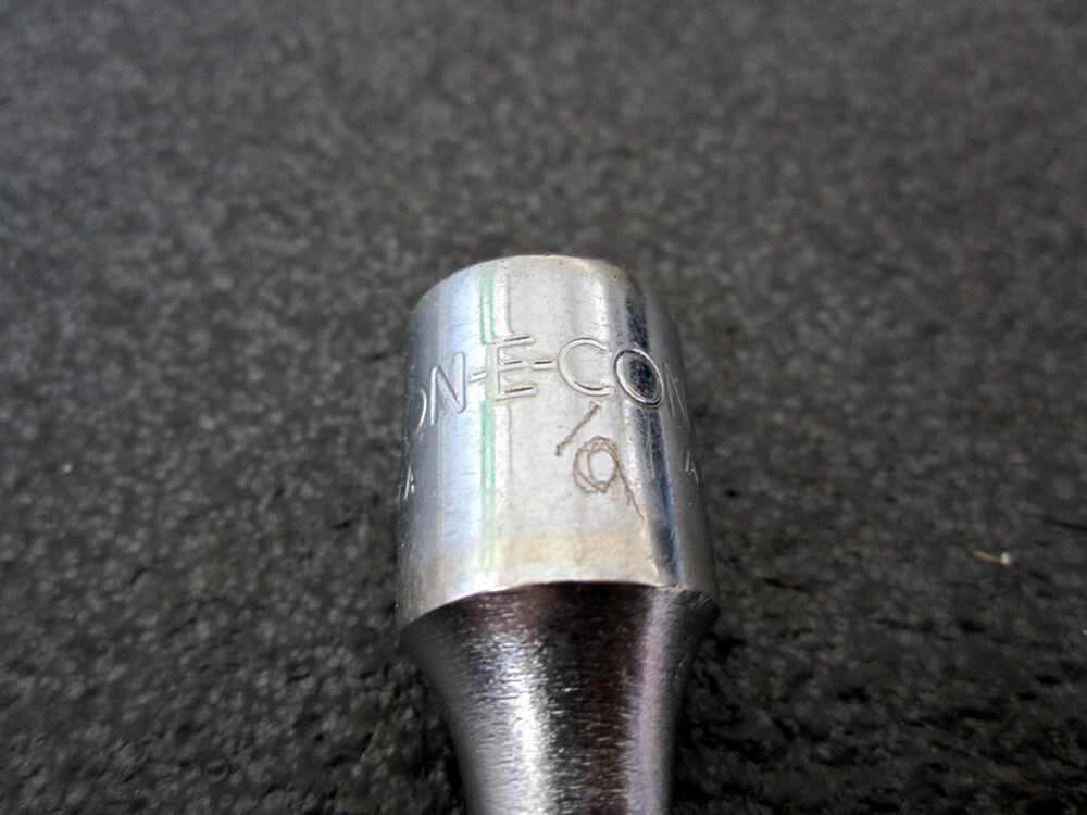Vintage Bonney Bon-e-con 3/8″ Drive 11.5″ Wobble Extension ZTA4 Made in USA