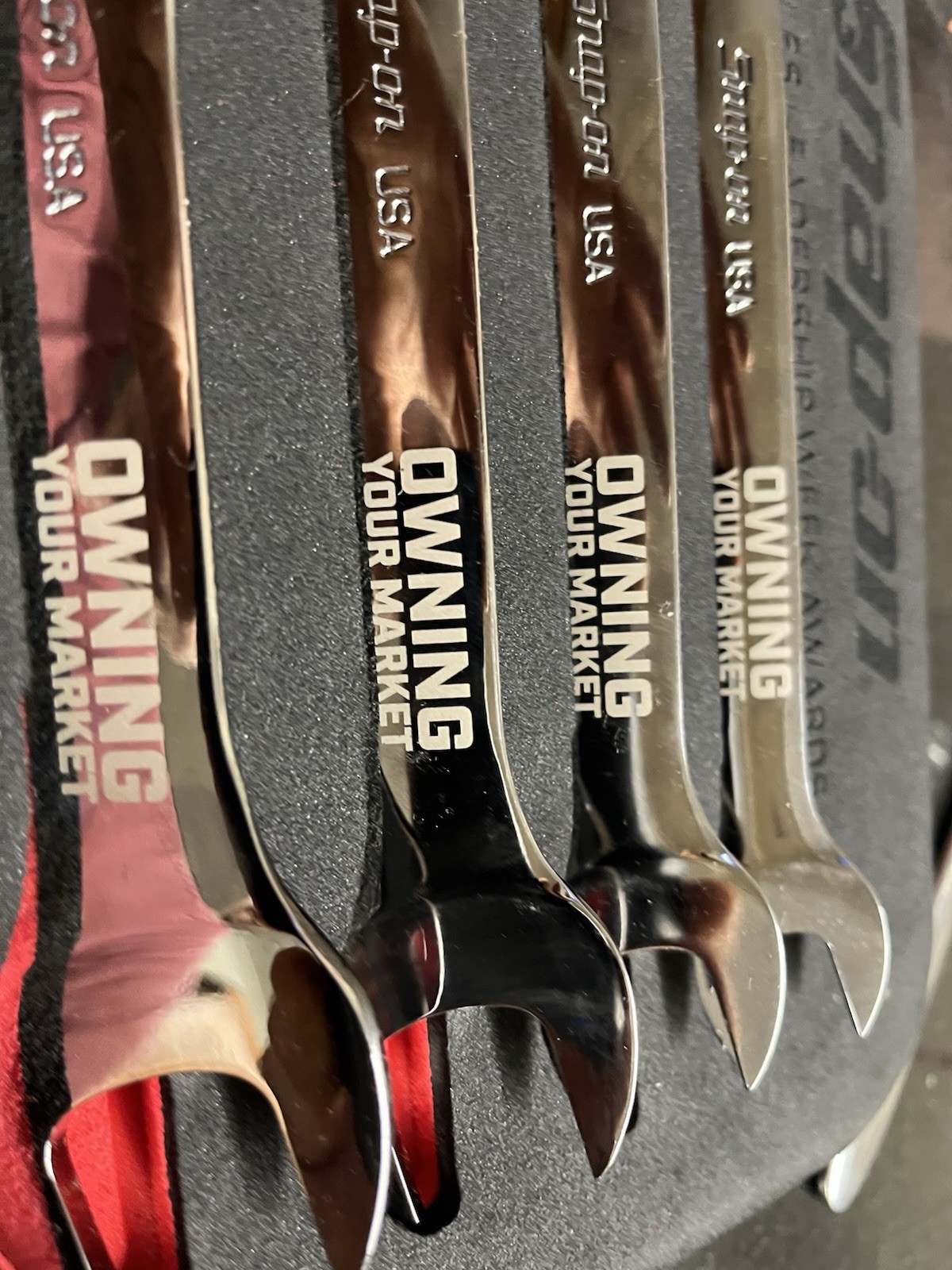 Snap on tools collectors spanner set in foam tray sales awards