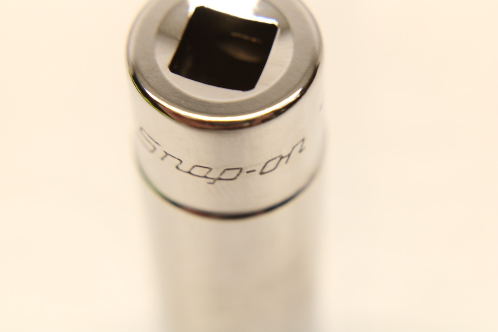 Snap-on Tools USA NEW 1/4″ Drive 6-POINT SAE 7/16” DEEP Chrome Socket STM14
