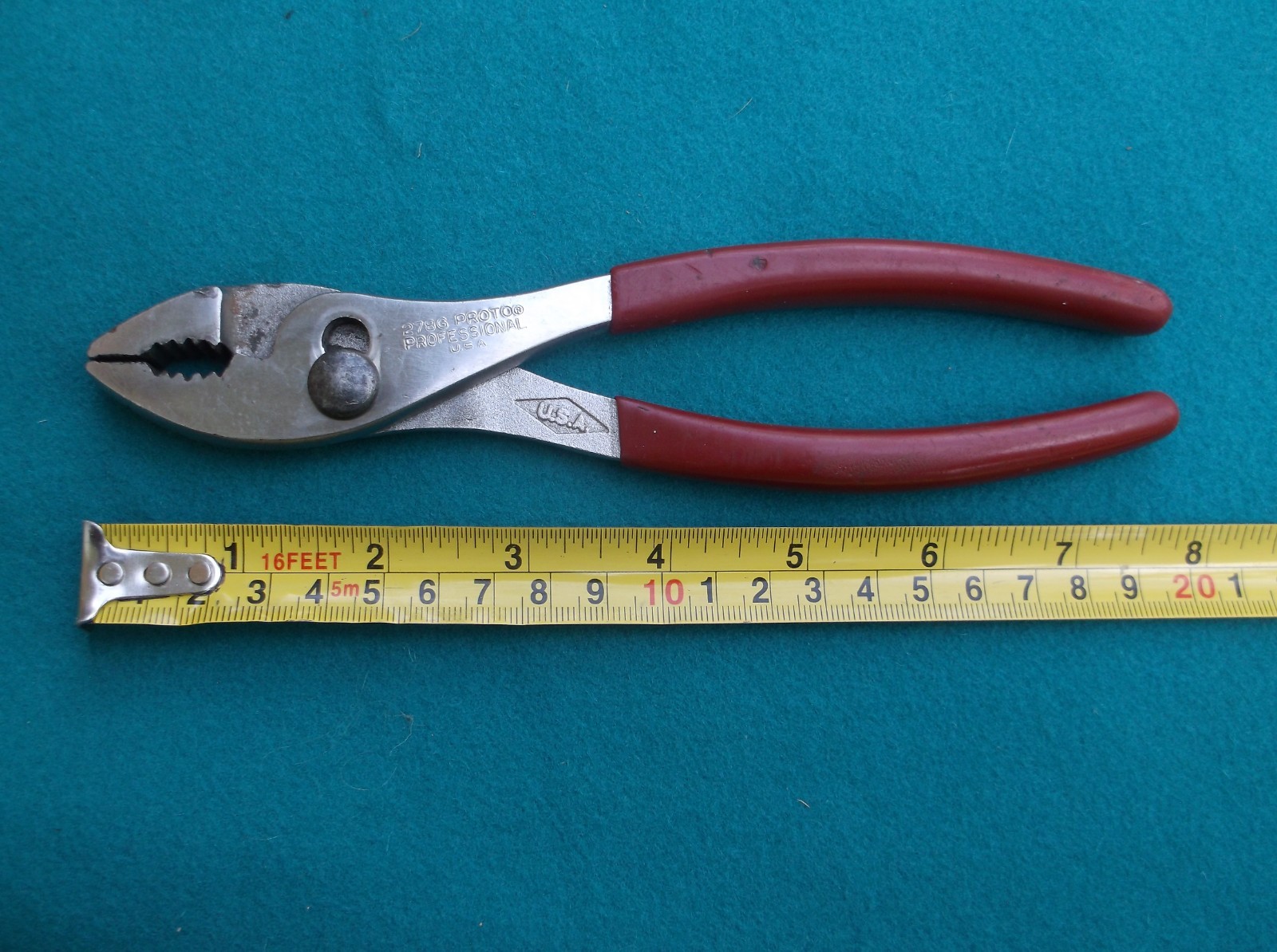 Proto Professional 278G Adjustable Slip-Joint Pliers USA Made