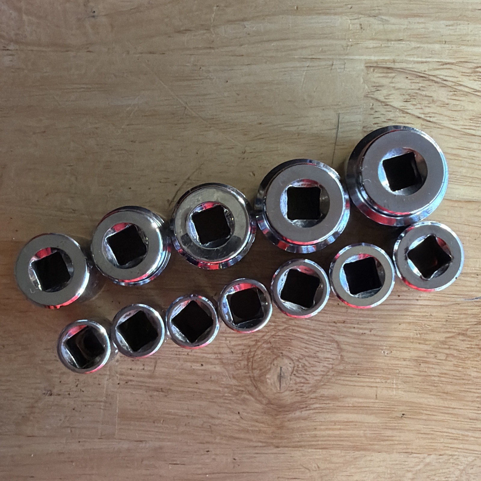 Mac Tools SAE Shallow Socket Set 3/8″ Drive 6 Point 12pc W/ Tray SX126TR USA