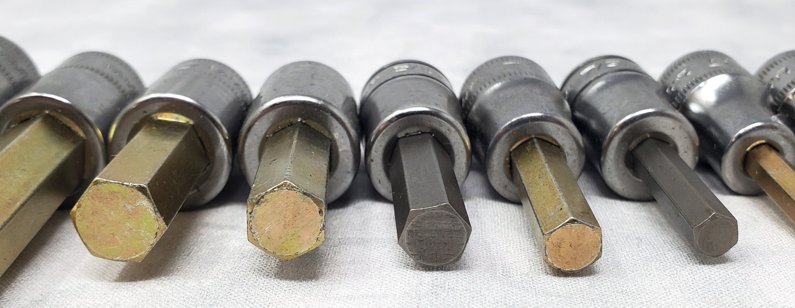 Snap-On 211EFAMY 11pc. Mix Drive Hex Bit Socket Set – PLEASE READ