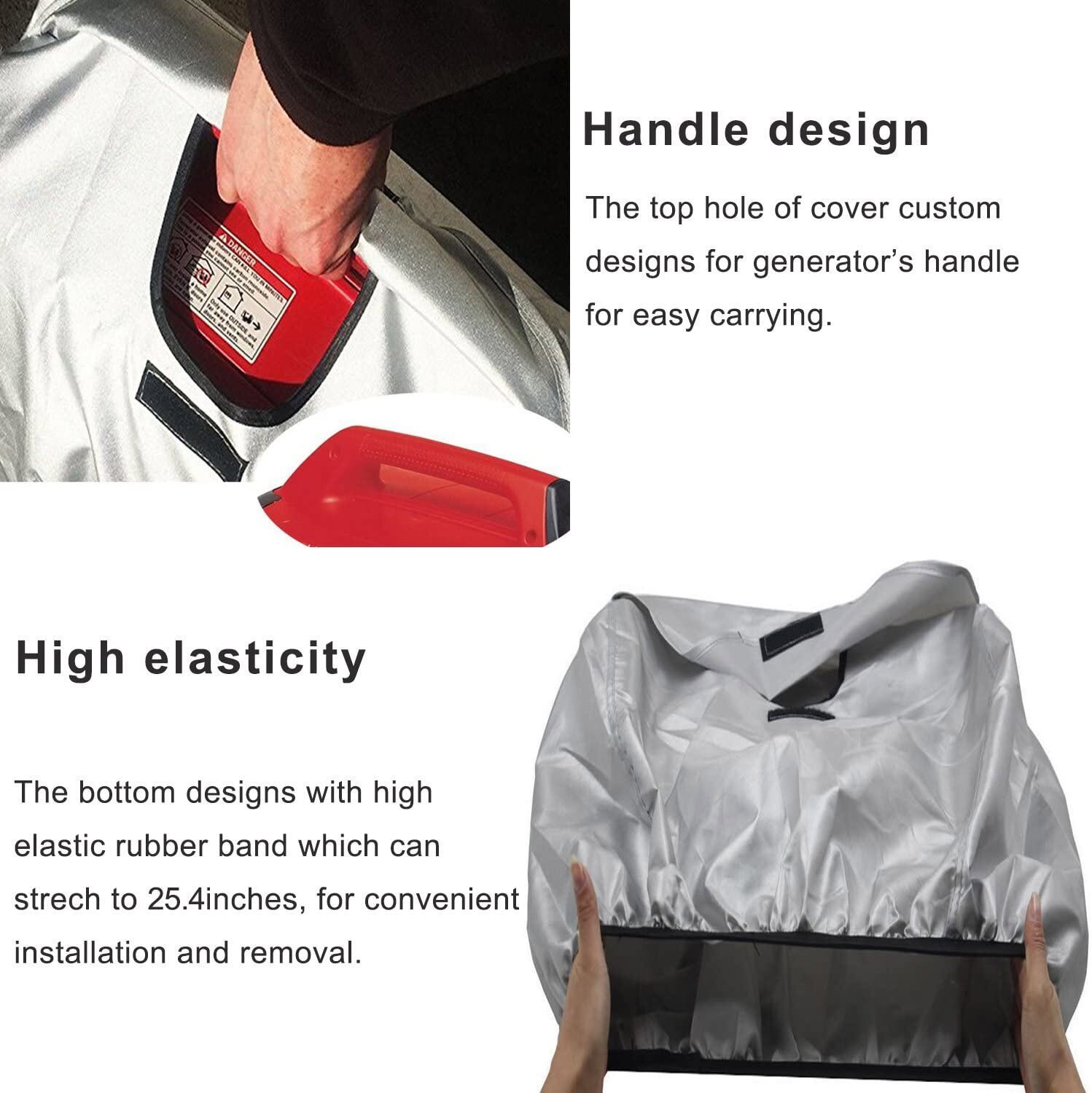 Generator Waterproof Storage Cover for Honda Generator EU2000i EU2200i