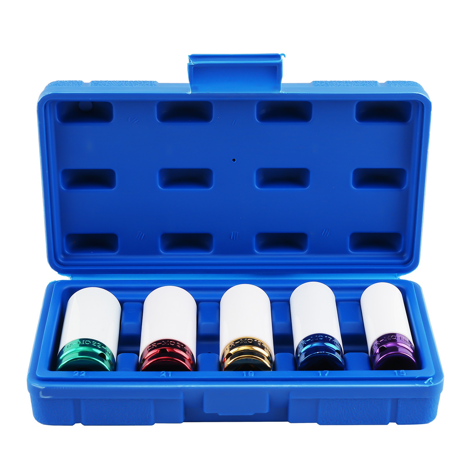 Wheel Lug Nut Impact Sockets 15mm 17mm 19mm 21mm 22mm Puller Installation Tool