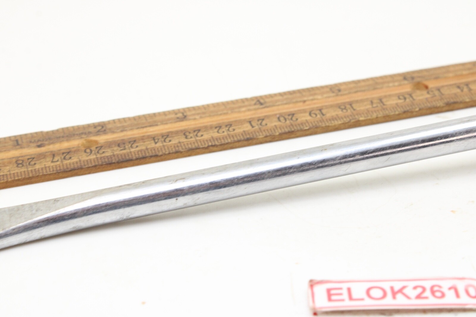 Matco SDM R128 7/16″ Tip 13″ Flat Slotted Screwdriver Maroon Hard Handle USA