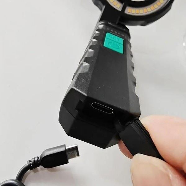Weather Resistant Rechargeable LED Spotlight for Indoor and Outdoor Painting
