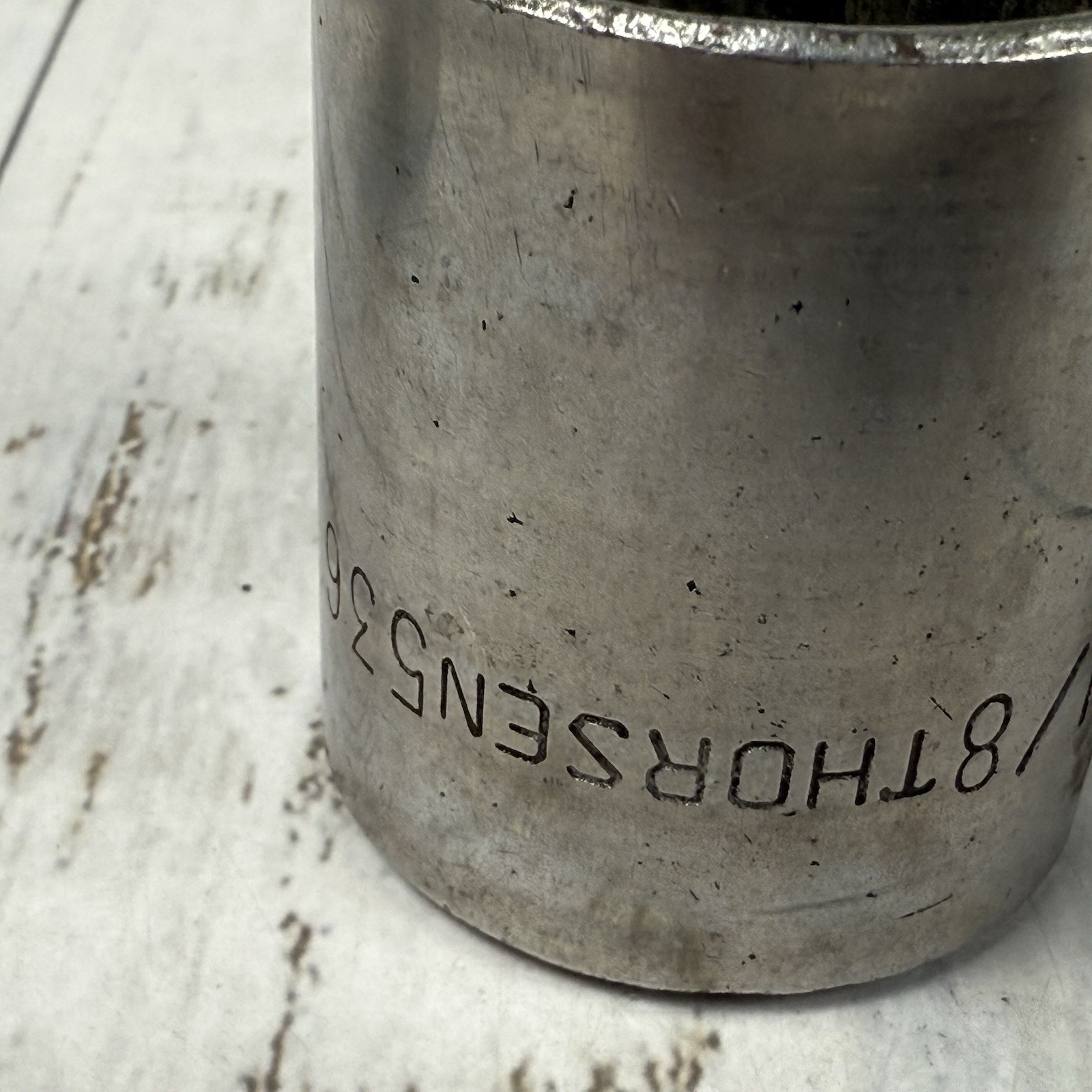 Thorsen 538 1-3/16″ Chrome Socket 1/2″ Drive 12 Point, 536 1 1/8” Socket, 512