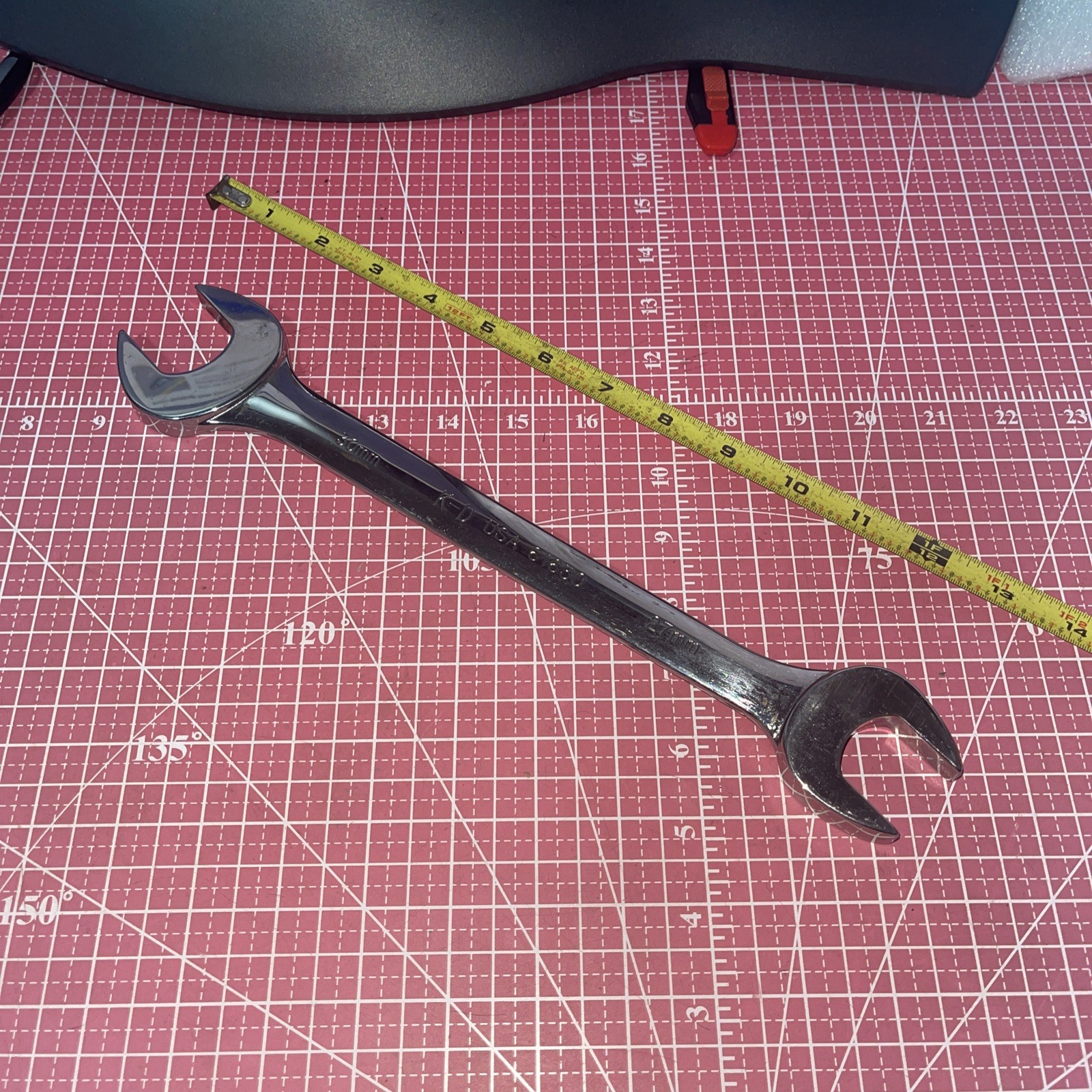 NOS K-D USA 61630 30 x 27 MM Metric Open End Wrench Vintage KD 30MM 27MM