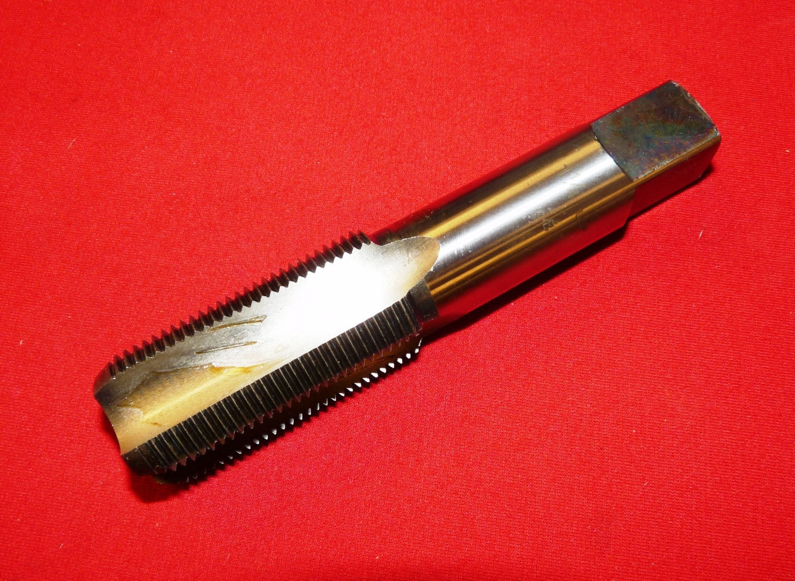 1-1/4″-12 NF Tap Alfa CSHTB70557 Carbon Steel Bottom Hand Tap 4FL US Seller