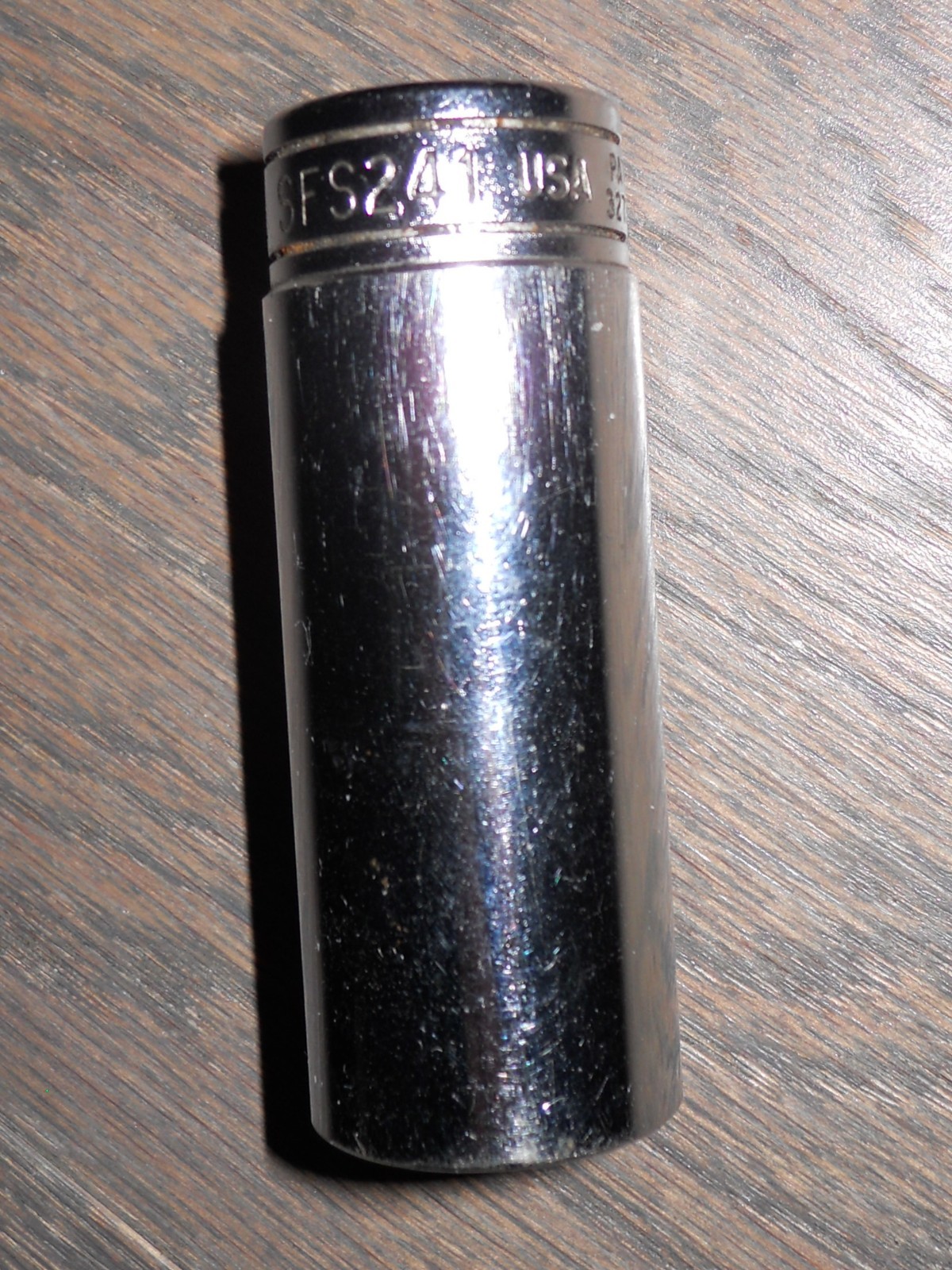 Snap-on Tools 3/8″ Drive 3/4″ Standard SFS241 6 Point Chrome Deep Socket