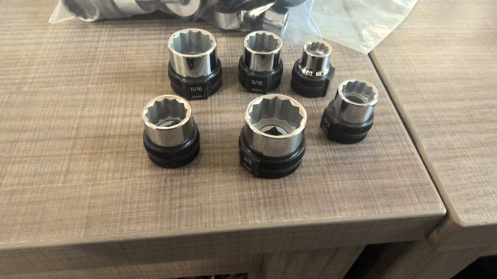 VTG Craftsman Plastic Collar USA sockets SAE&Metric Read Choose! Must Buy 4! NEW
