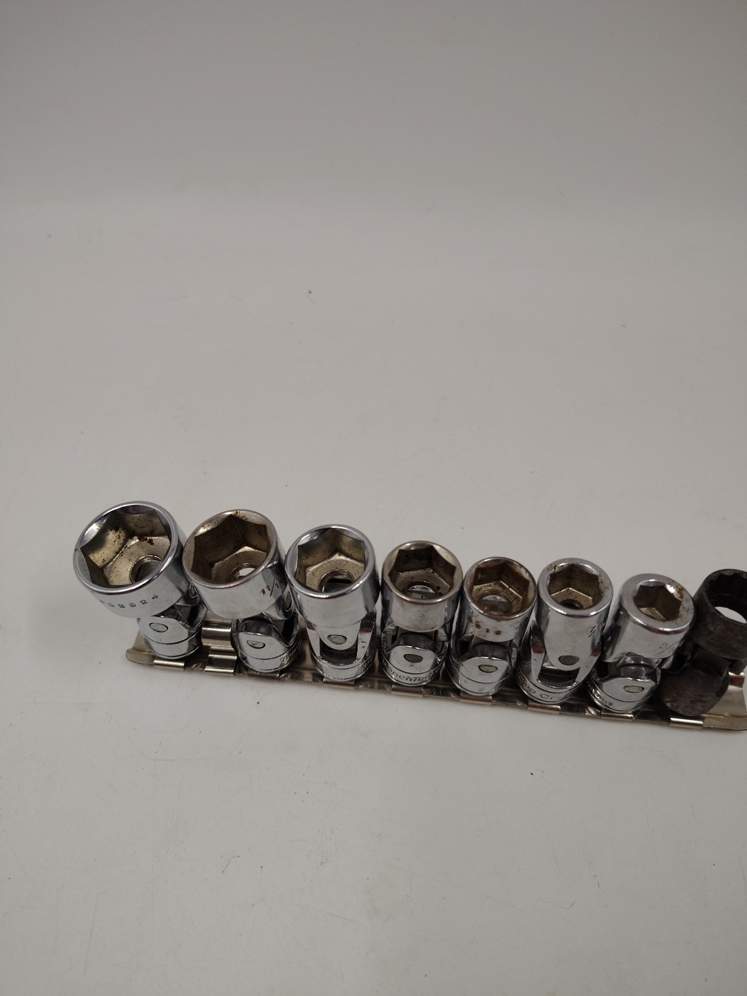 3/8 Drive Swivel Socket Set SAE 3/8–3/4 Bench Top CR-V Wobble Lot